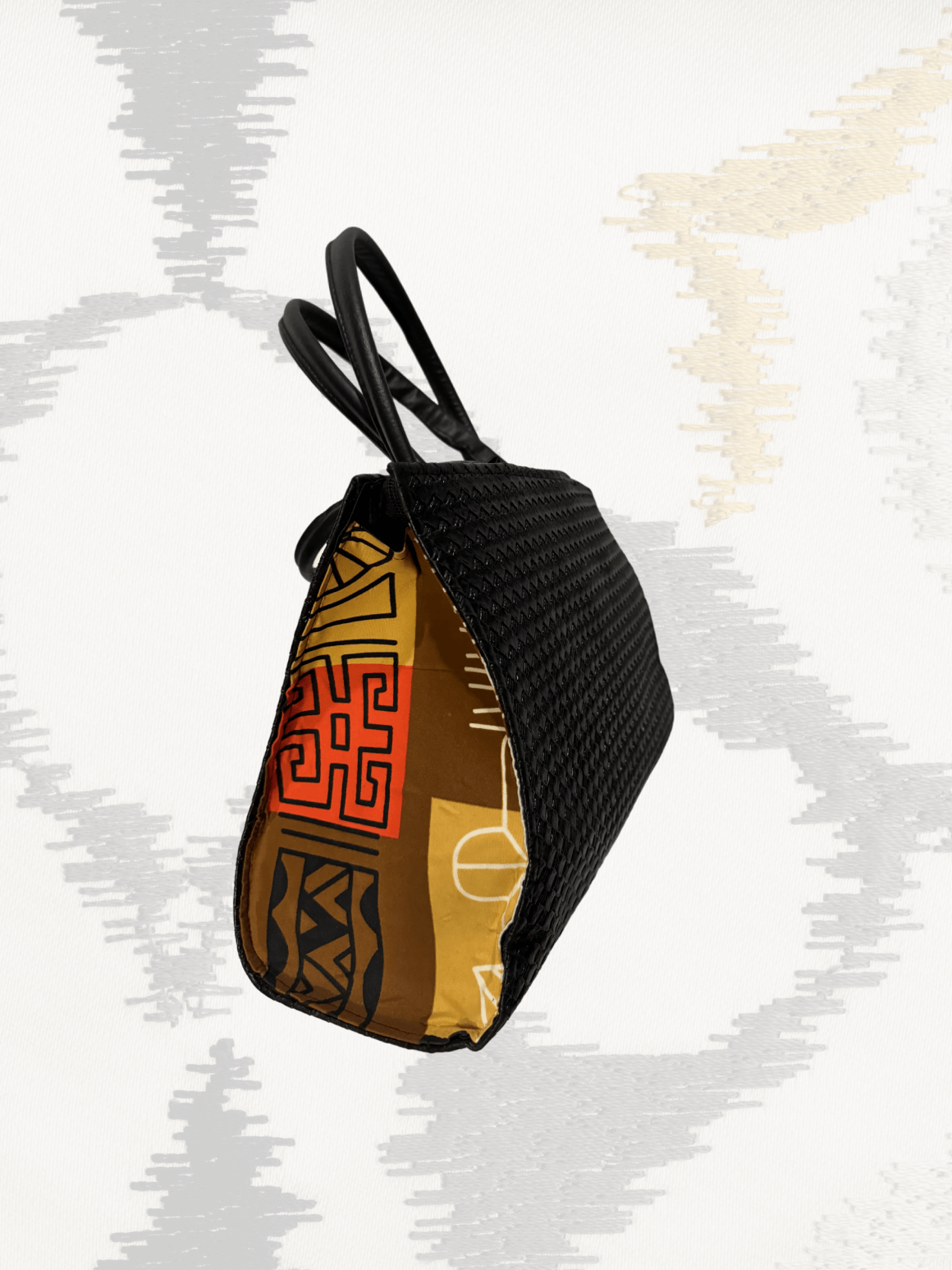 Dondon Leather Black/brown/yellow alternate view