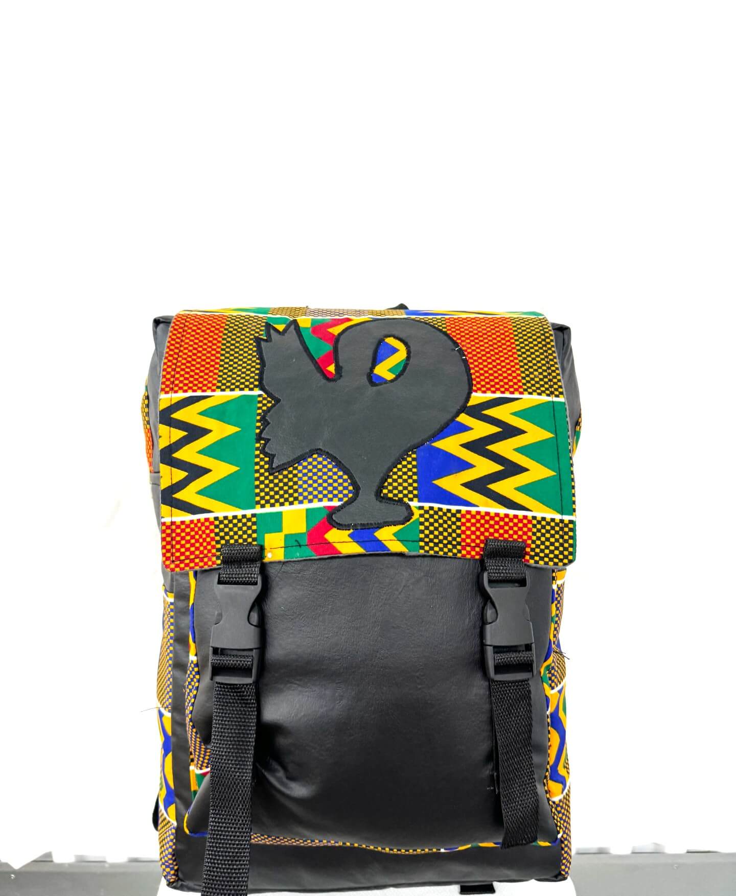 Ghanian Plade Black/yellow/green/blue