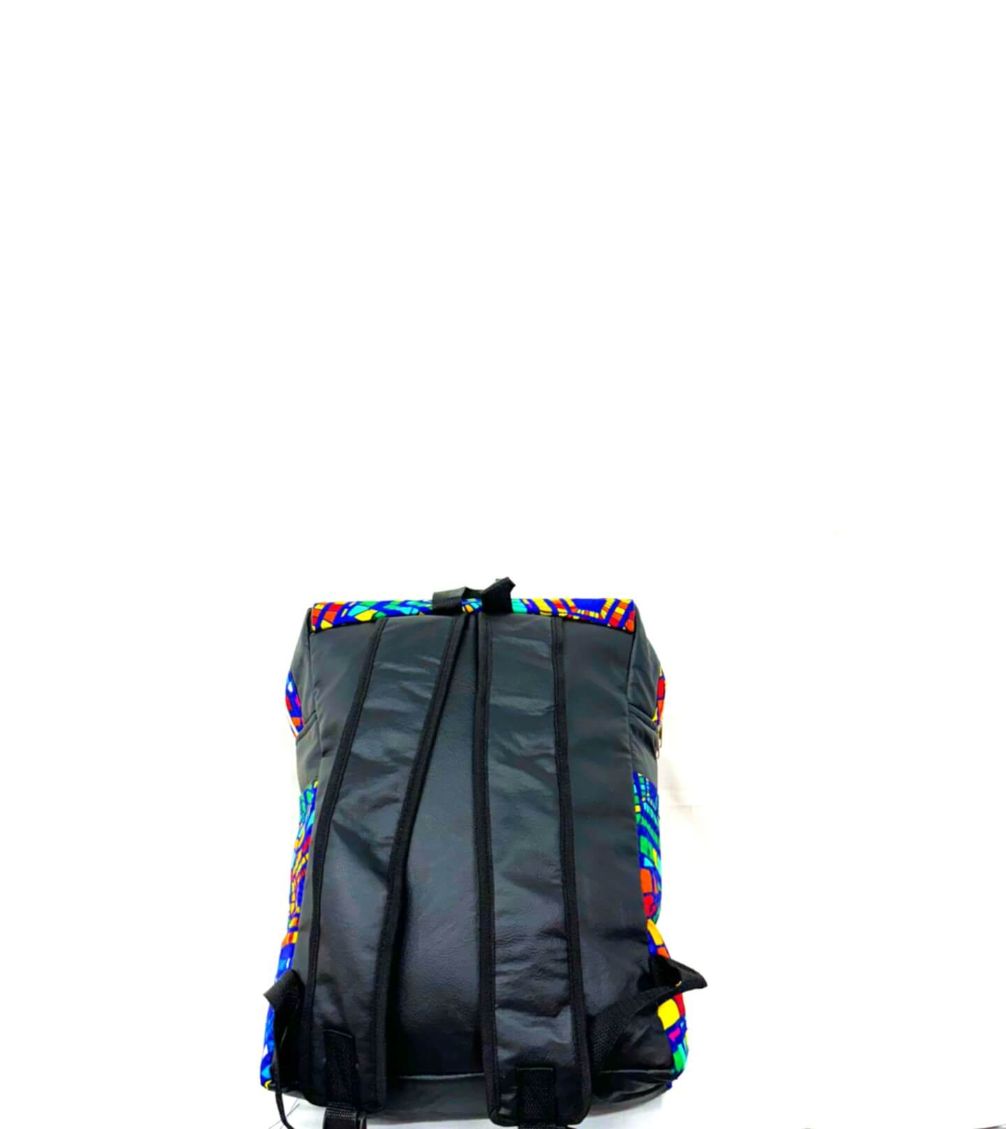 Ghanian Plade Black/yellow/blue/green alternate view