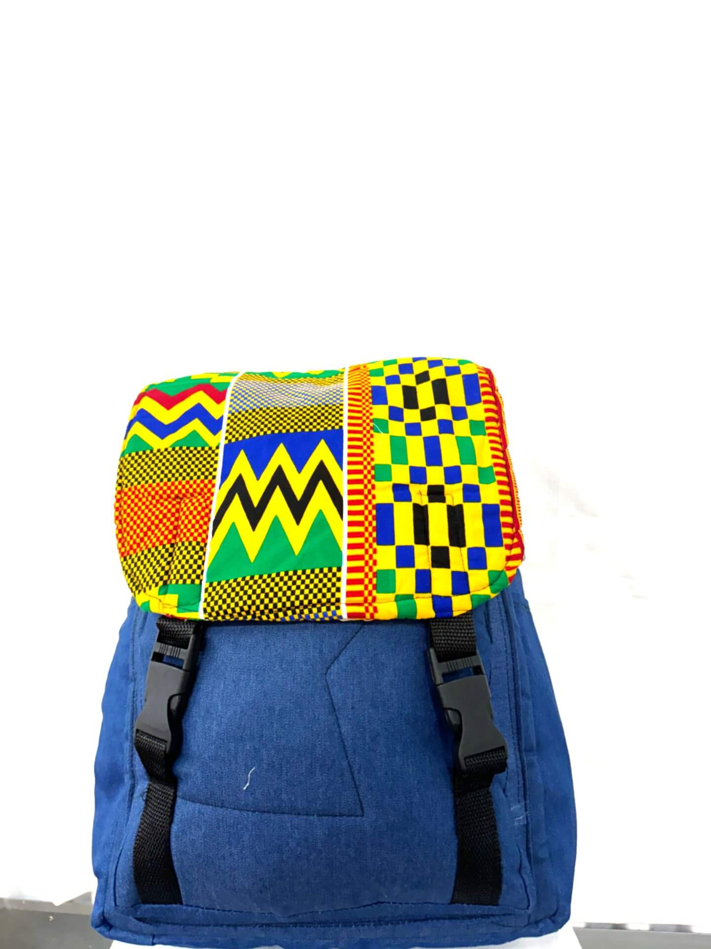 Accra Beauty Blue/gold/yellow/green