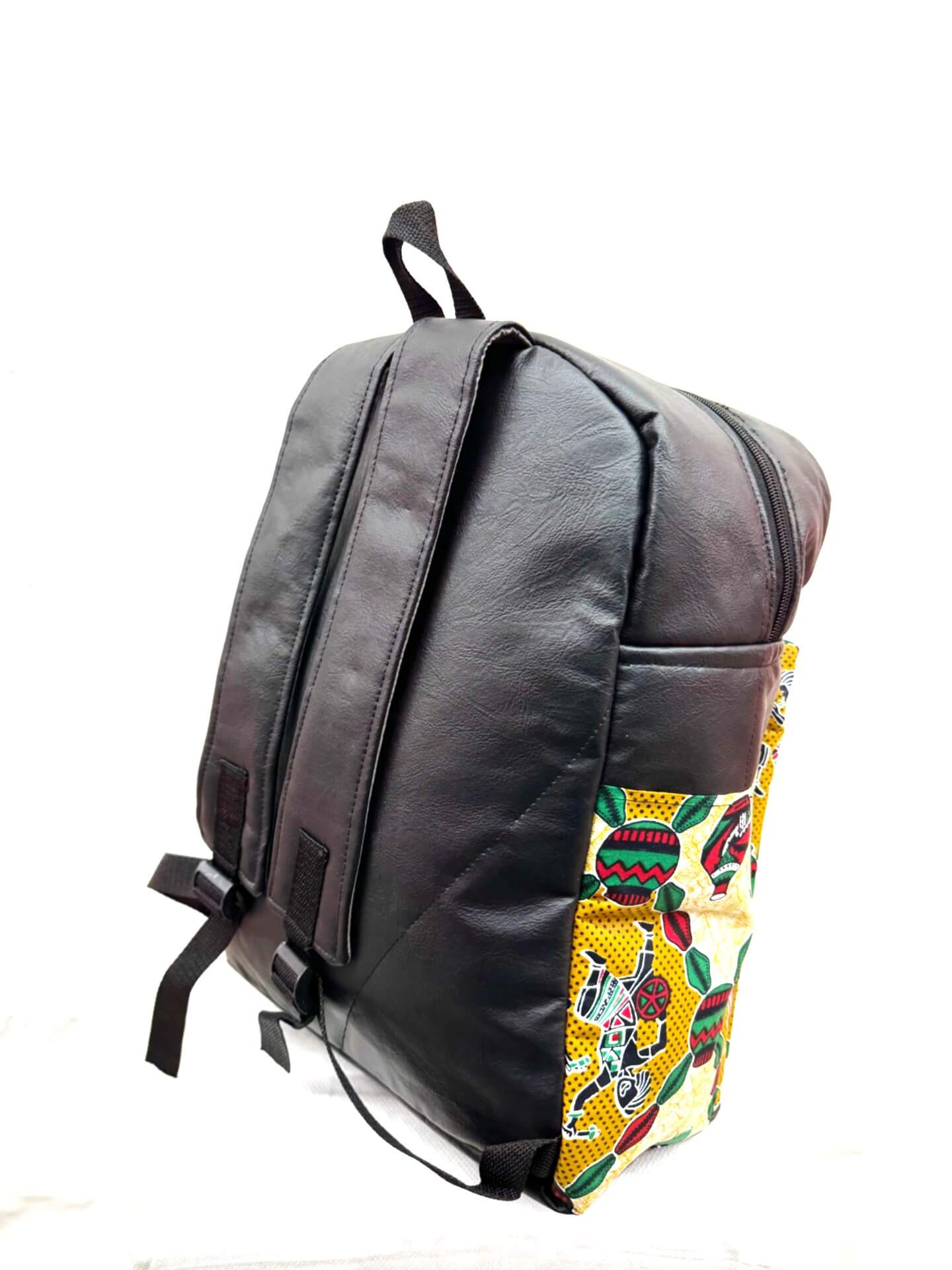Obuasi Abe Black/gold/brown/green alternate view
