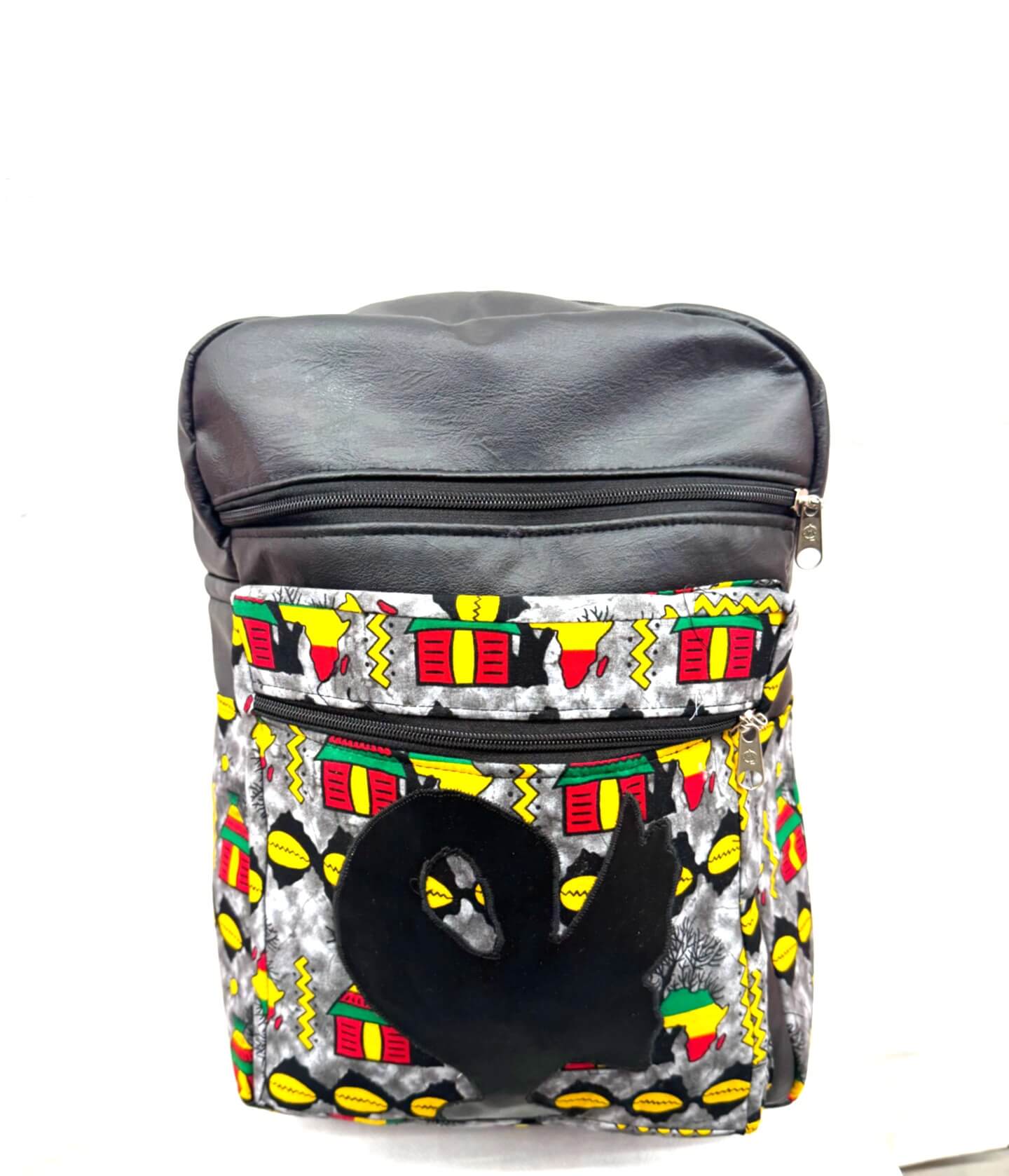 Obuasi Abe Black/yellow/red/green