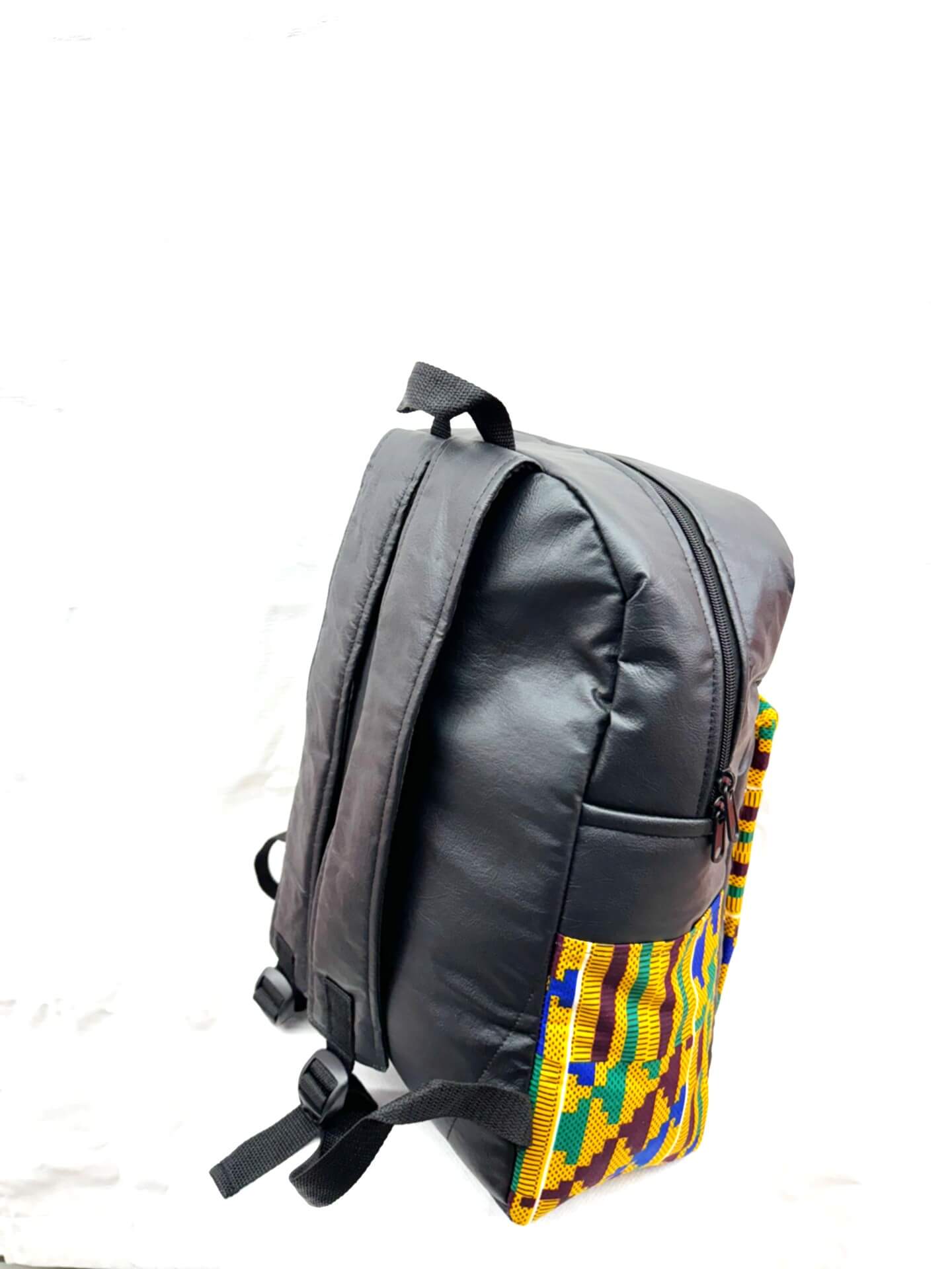 Obuasi Abe Black/gold/green/blue alternate view