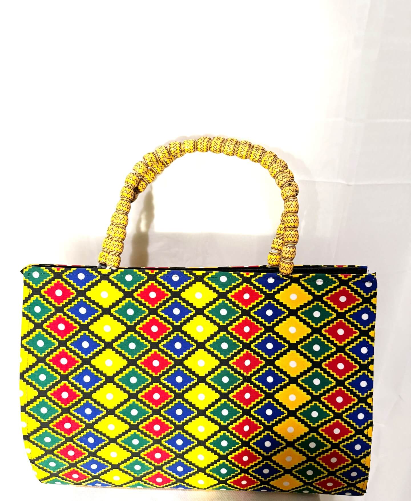 Dondon Fabric Yellow/green/blue/red