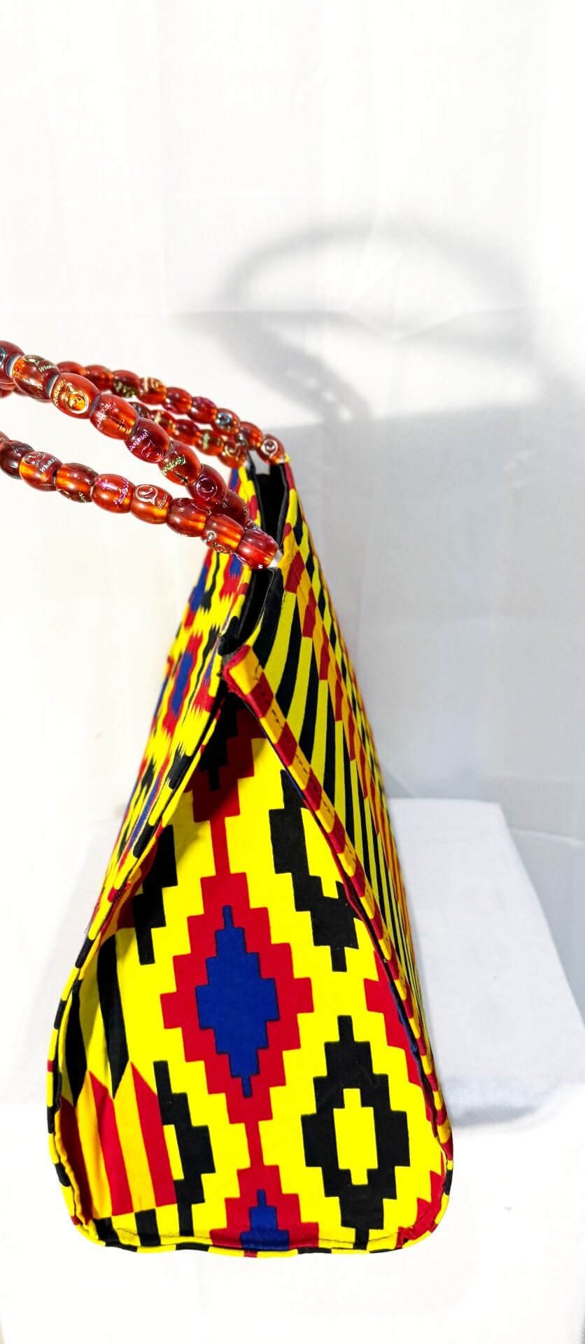 Dondon Fabric Yellow/orange/blue/red alternate view