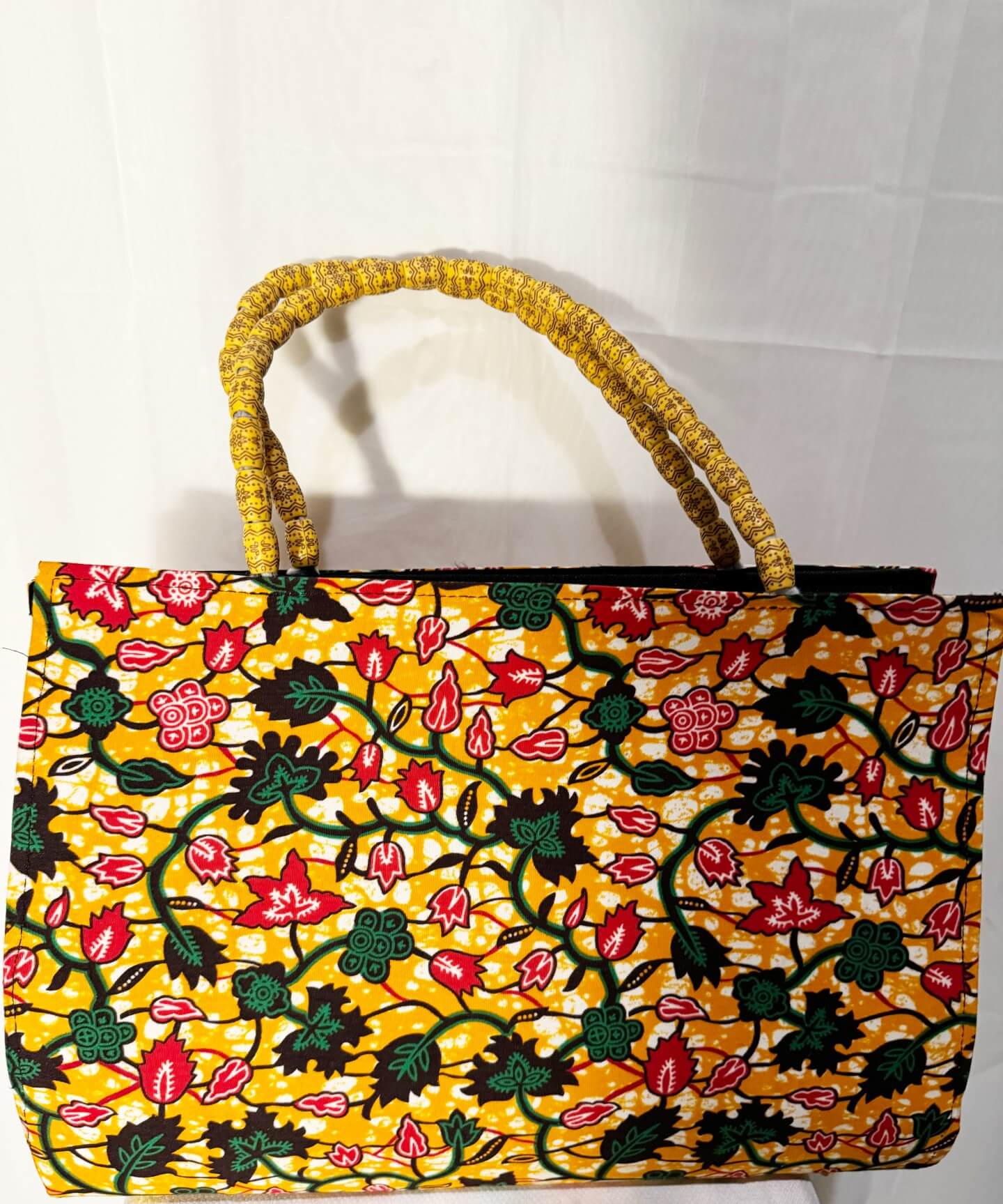 Dondon Fabric Orange/green/red