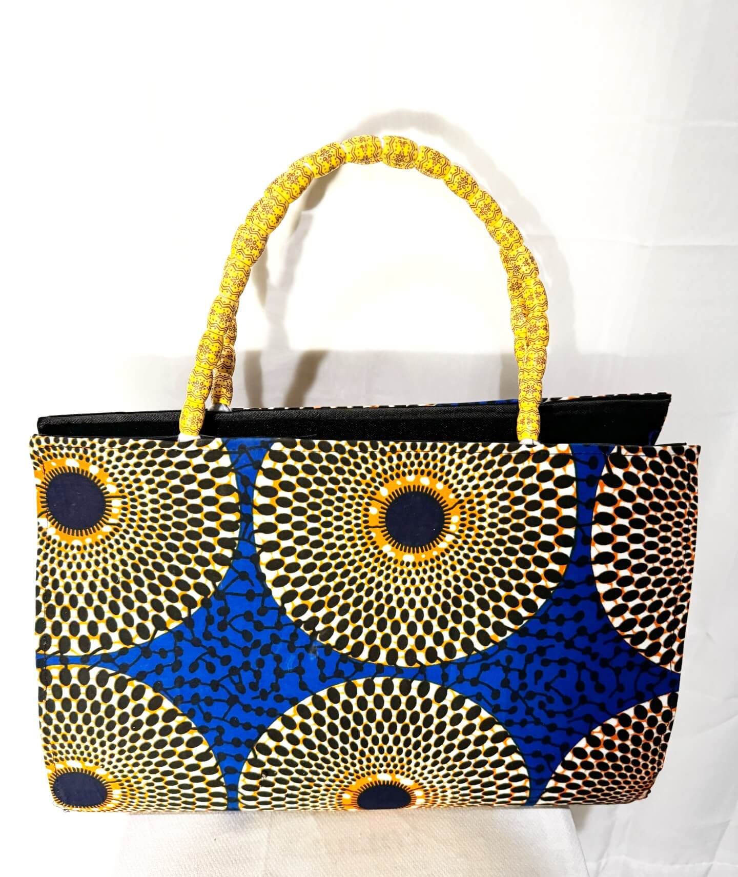 Dondon Fabric Blue/brown/white