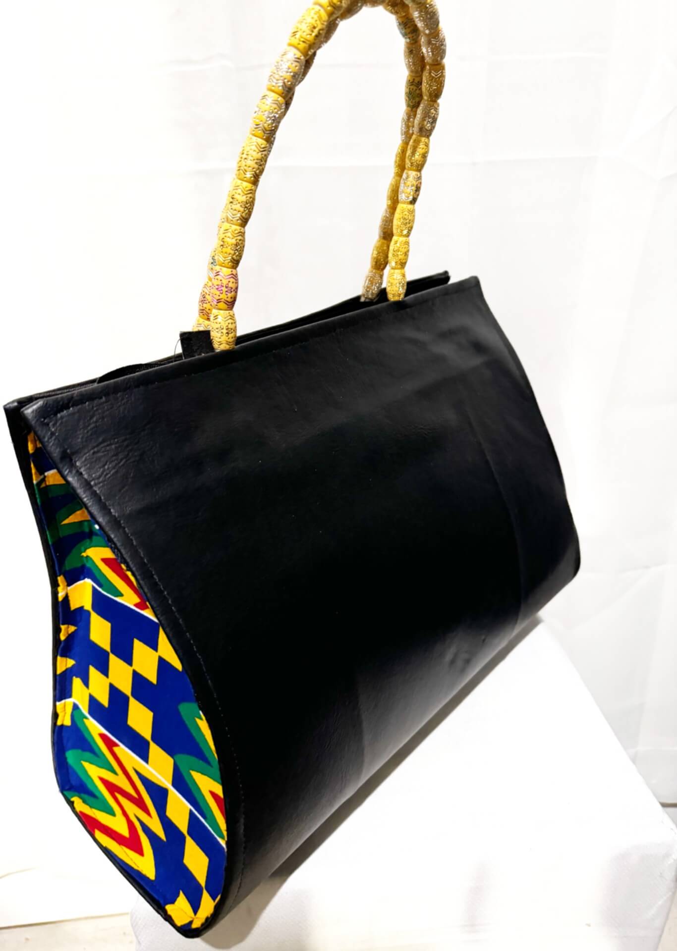 Dondon Leather Black/yellow/green/blue alternate view