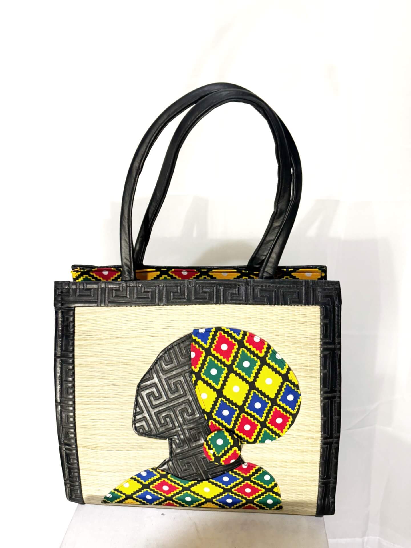 Mama Africa Tan/black/silver/yellow