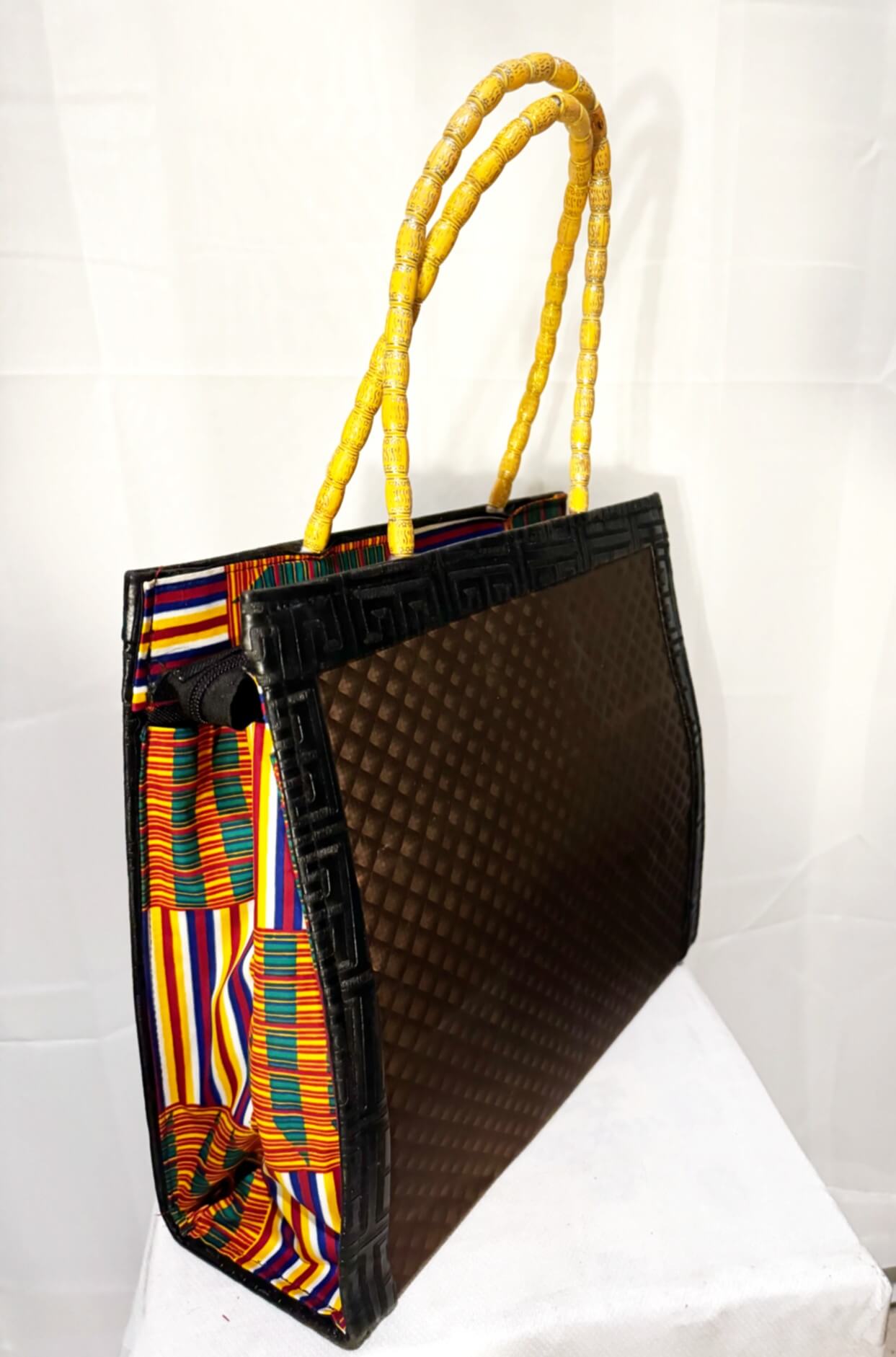 Obasaki Brown/black/gold/green alternate view