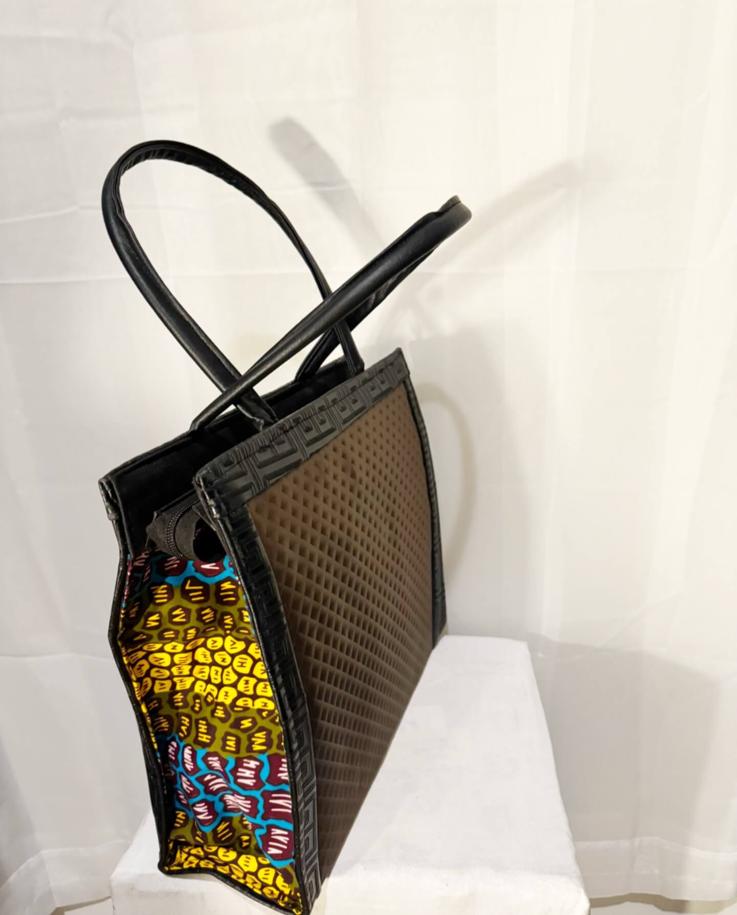 Obasaki Brown/black/yellow/blue alternate view