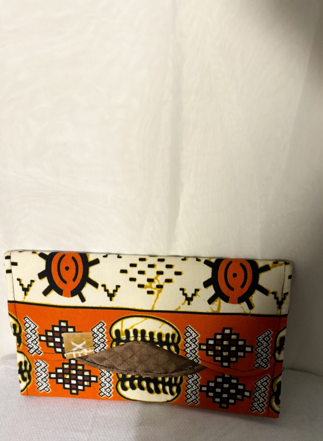 Akwaaba Orange/brown/white
