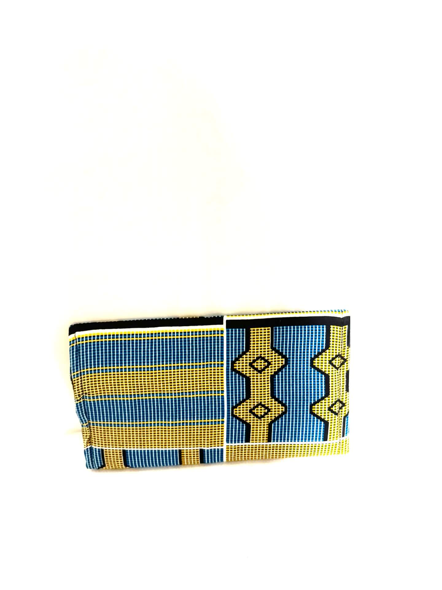 Akwaaba Cyan/gold/white alternate view