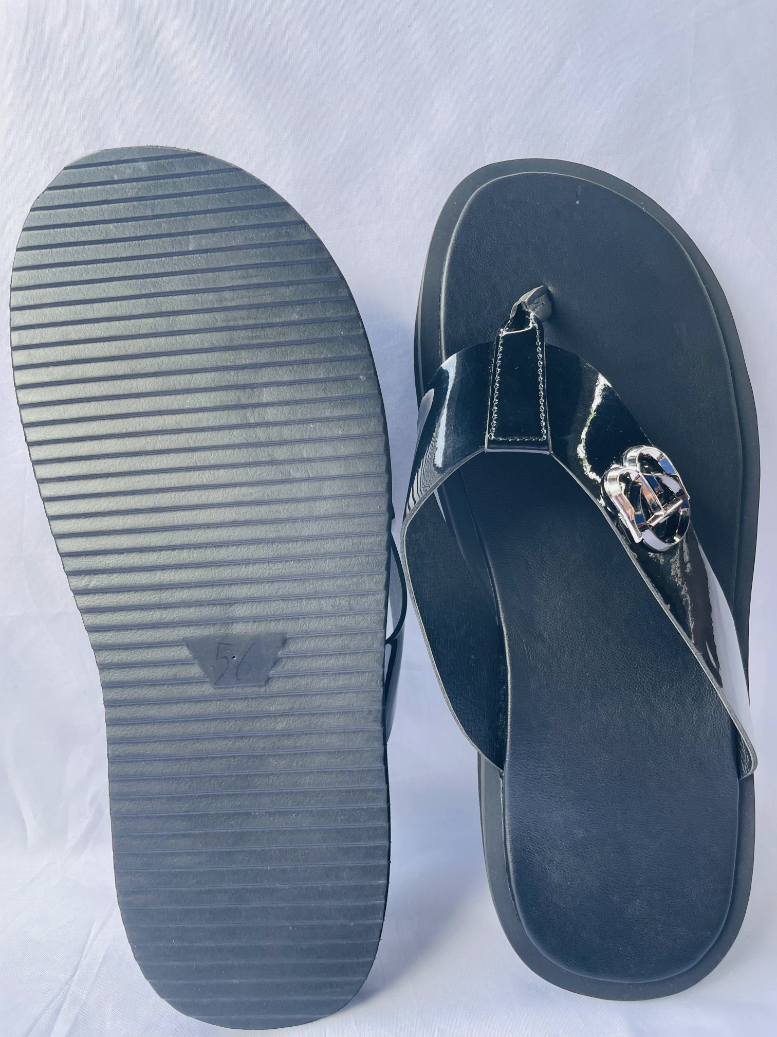Thong Sandals 2 Black alternate view