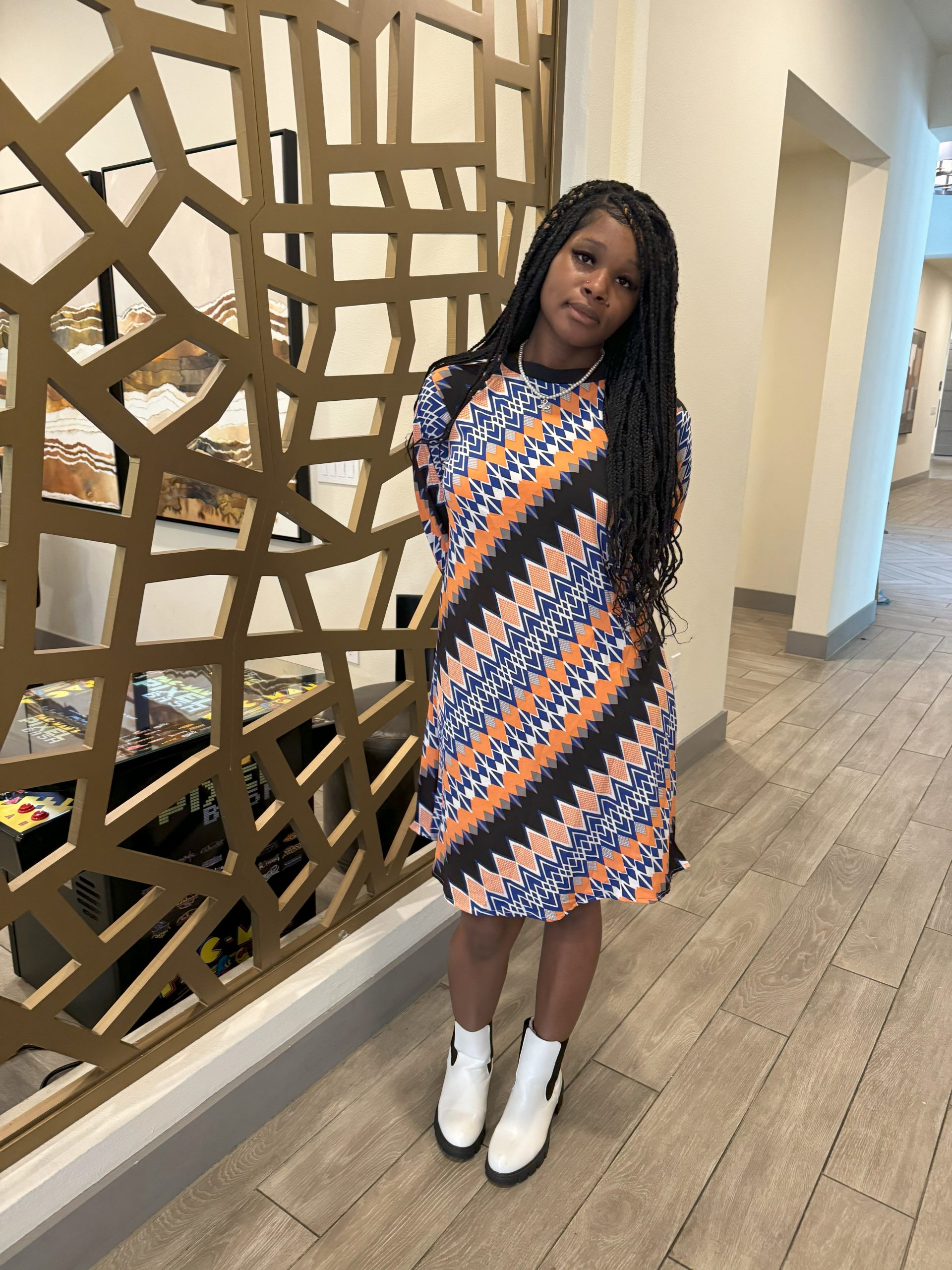Swiss Chick Short Dress