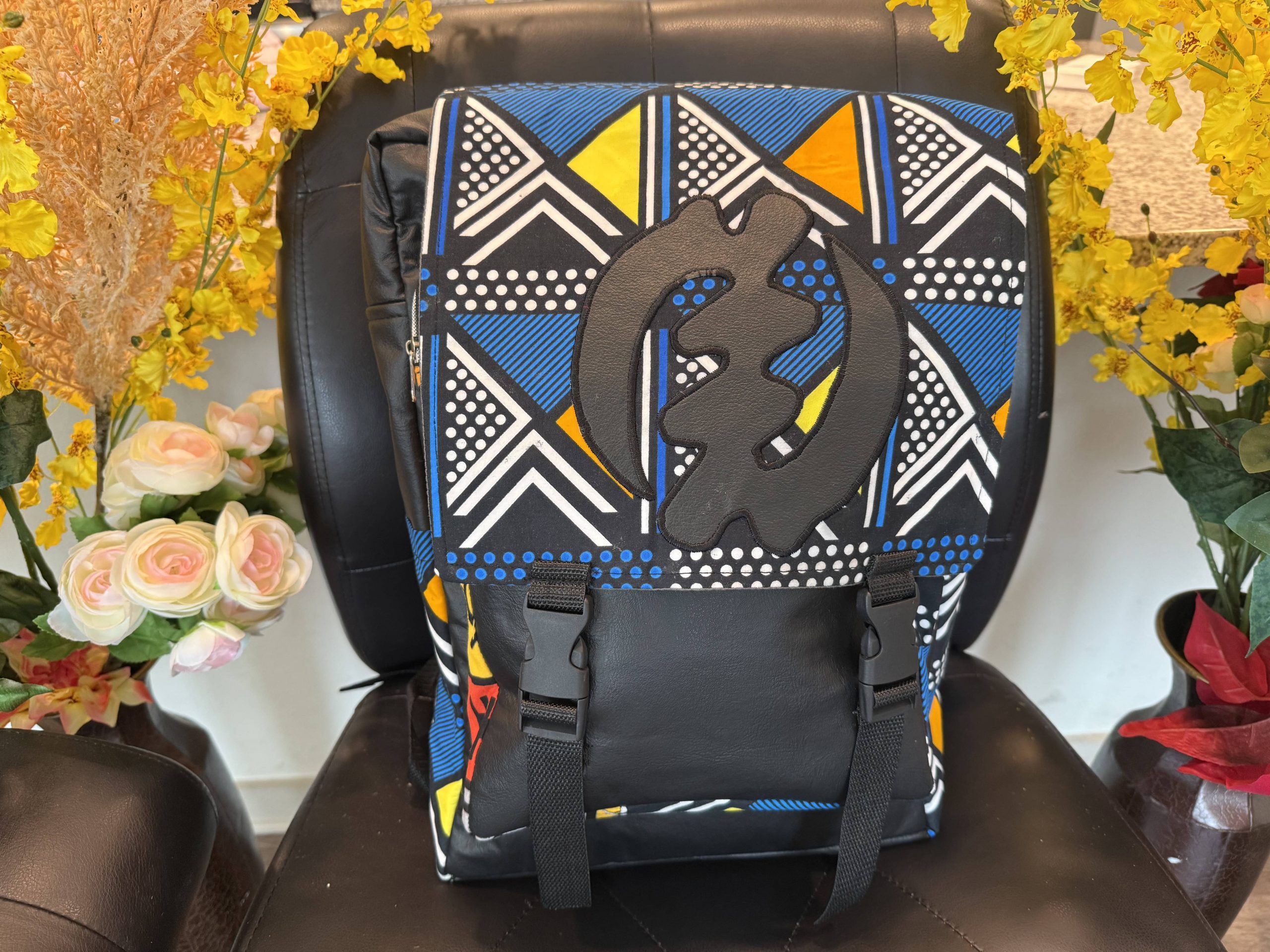 Ghanian Plade Black/yellow/red/green