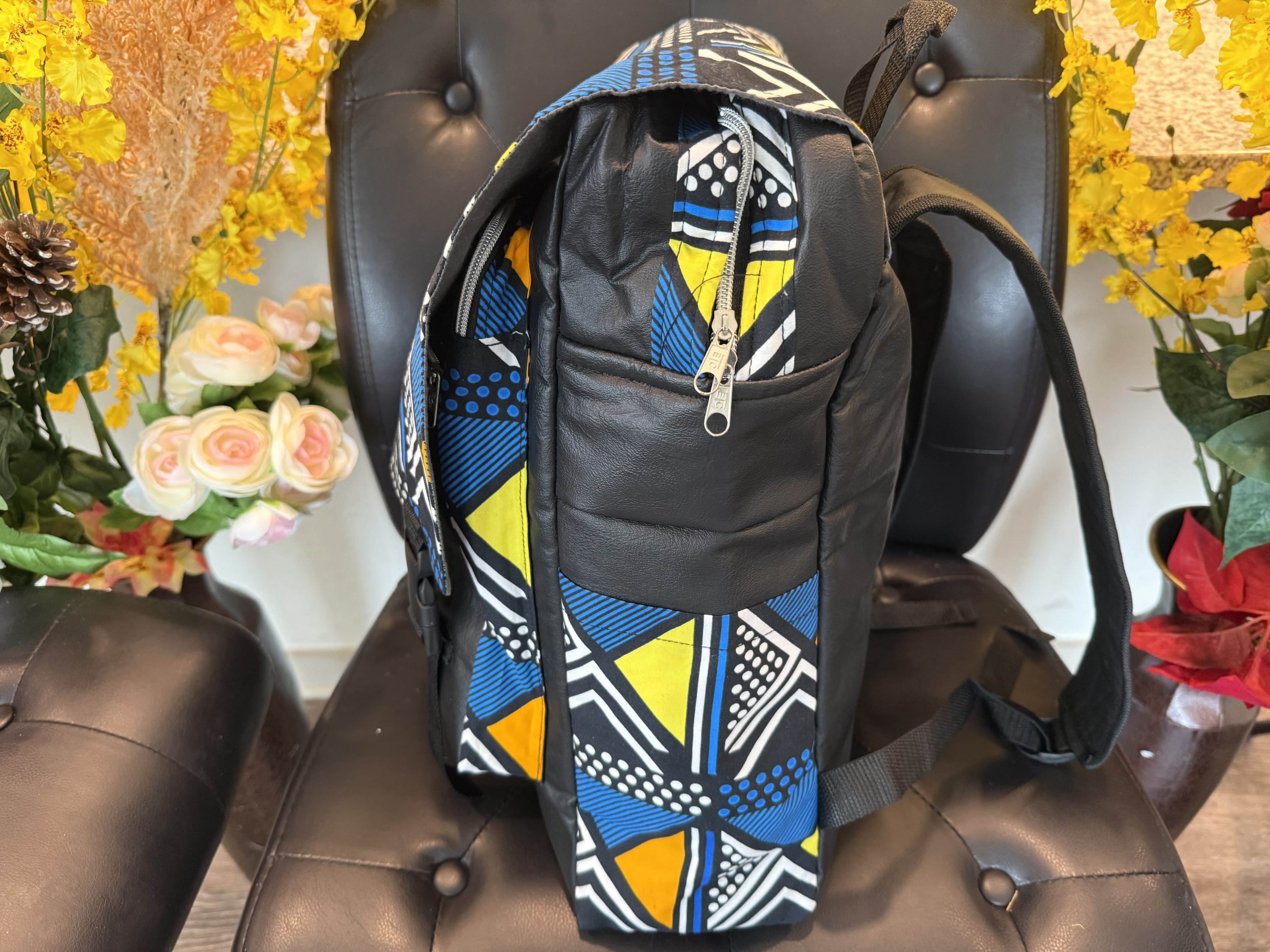 Ghanian Plade Black/yellow/red/green alternate view