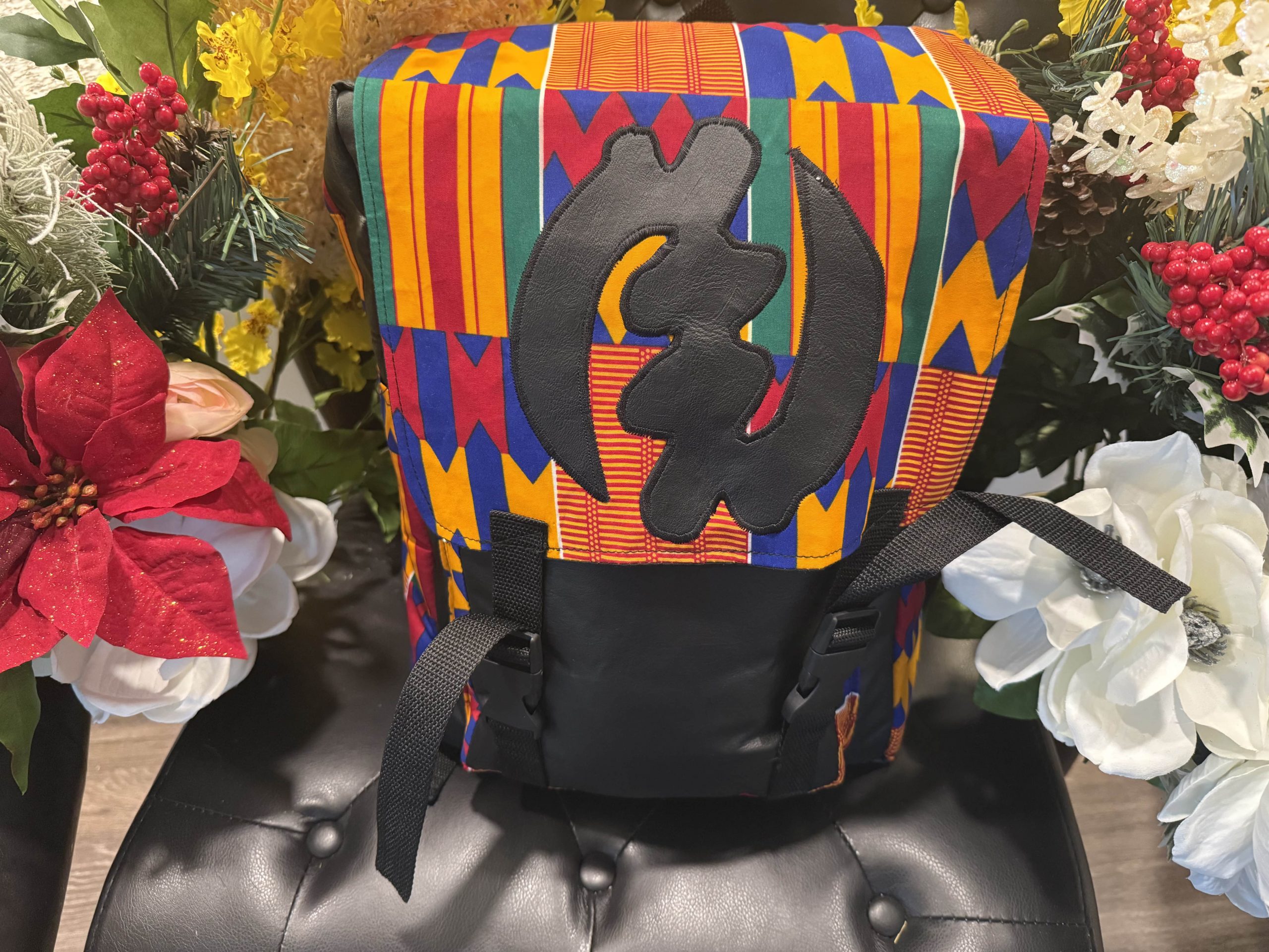 Ghanian Plade Black/blue/brown