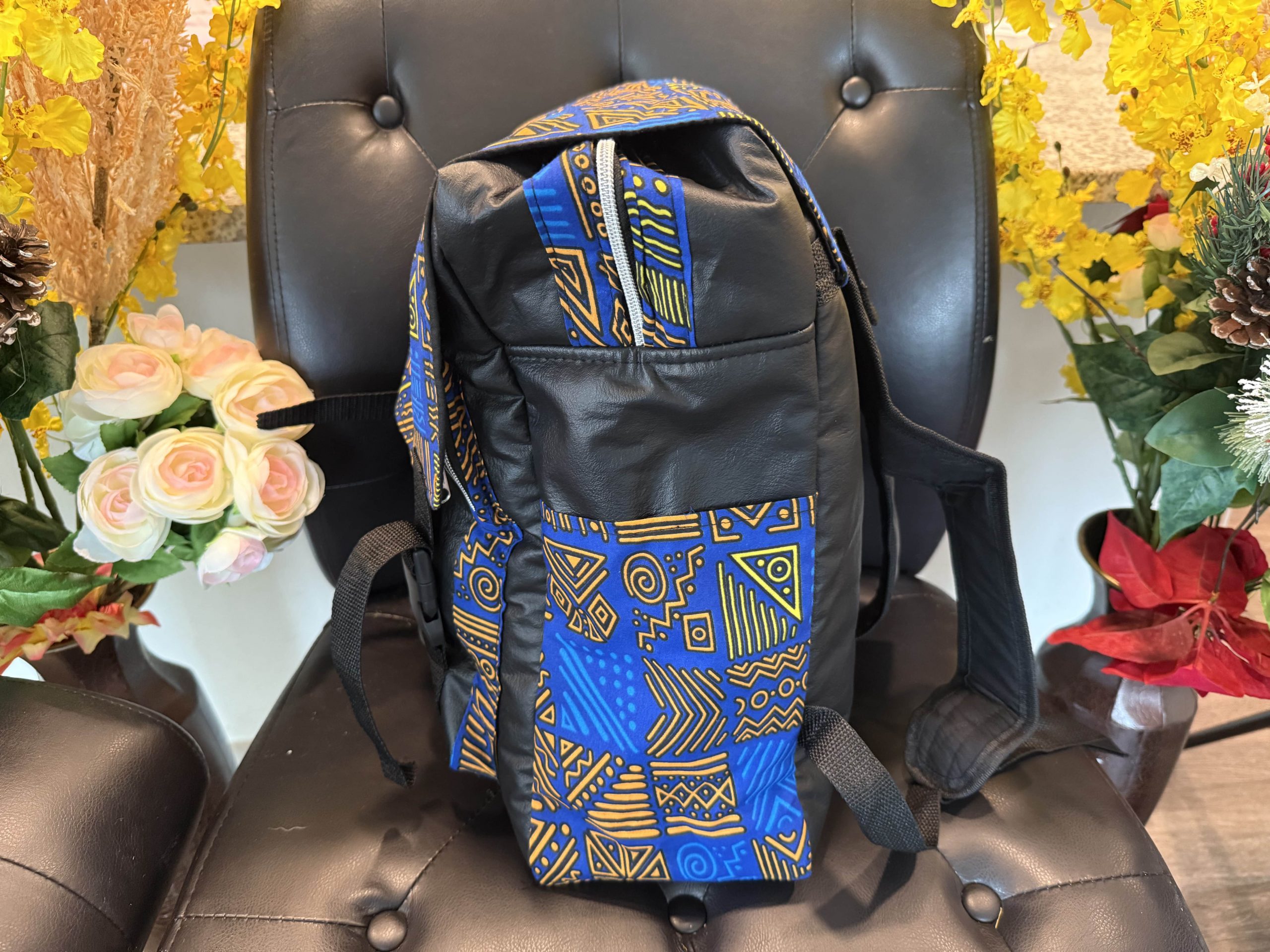 Ghanian Plade Black/yellow/green/red