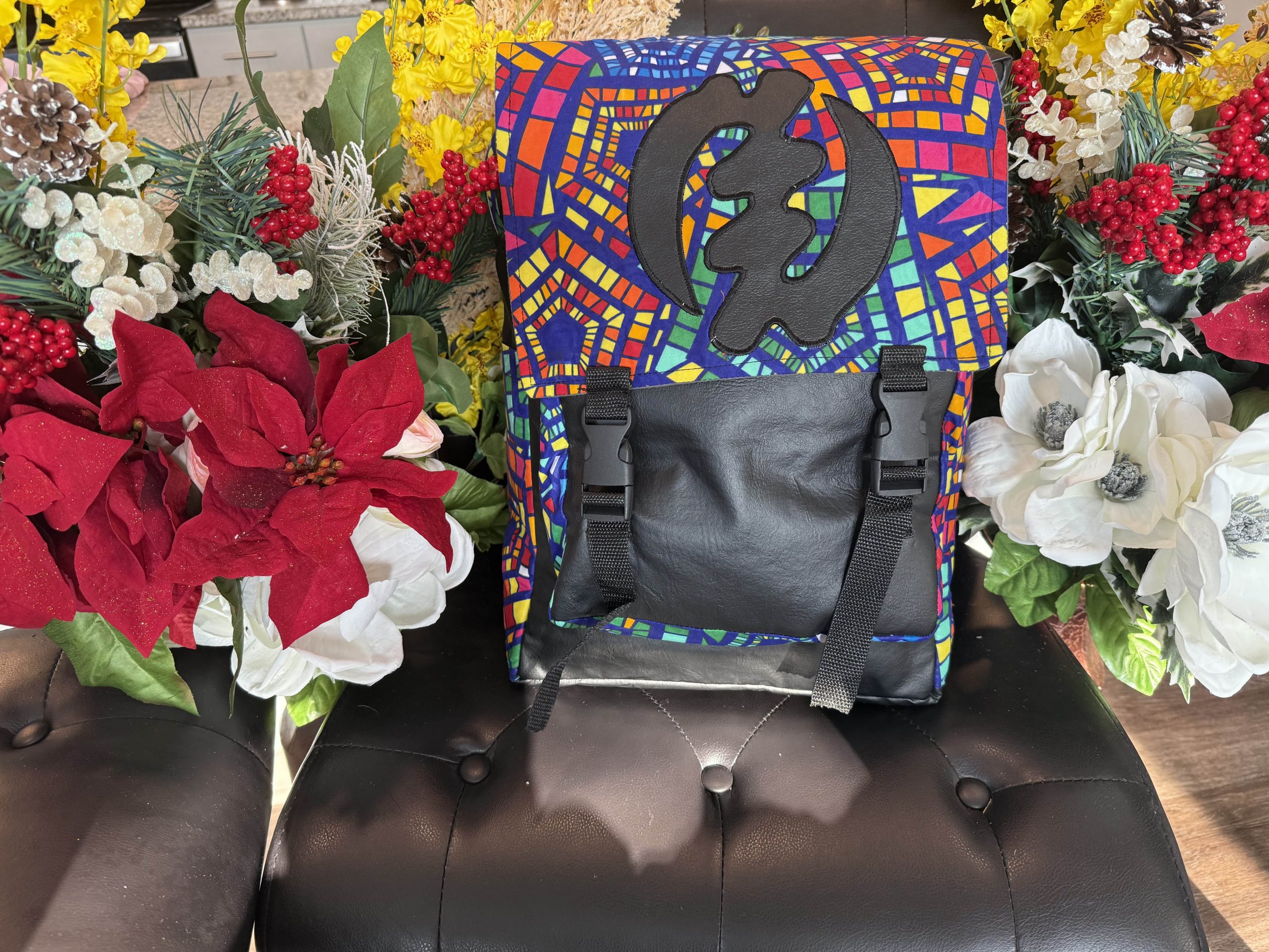 Ghanian Plade Black/brown/gold