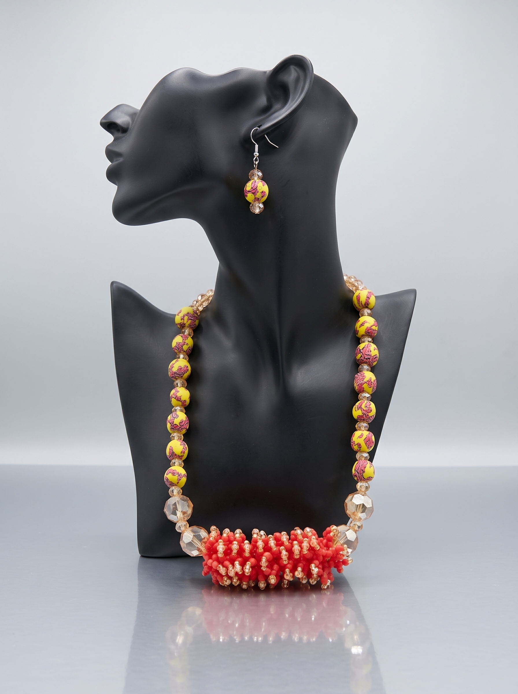 African Jewelry | Vintage Necklace Set | Iyanuoluwa