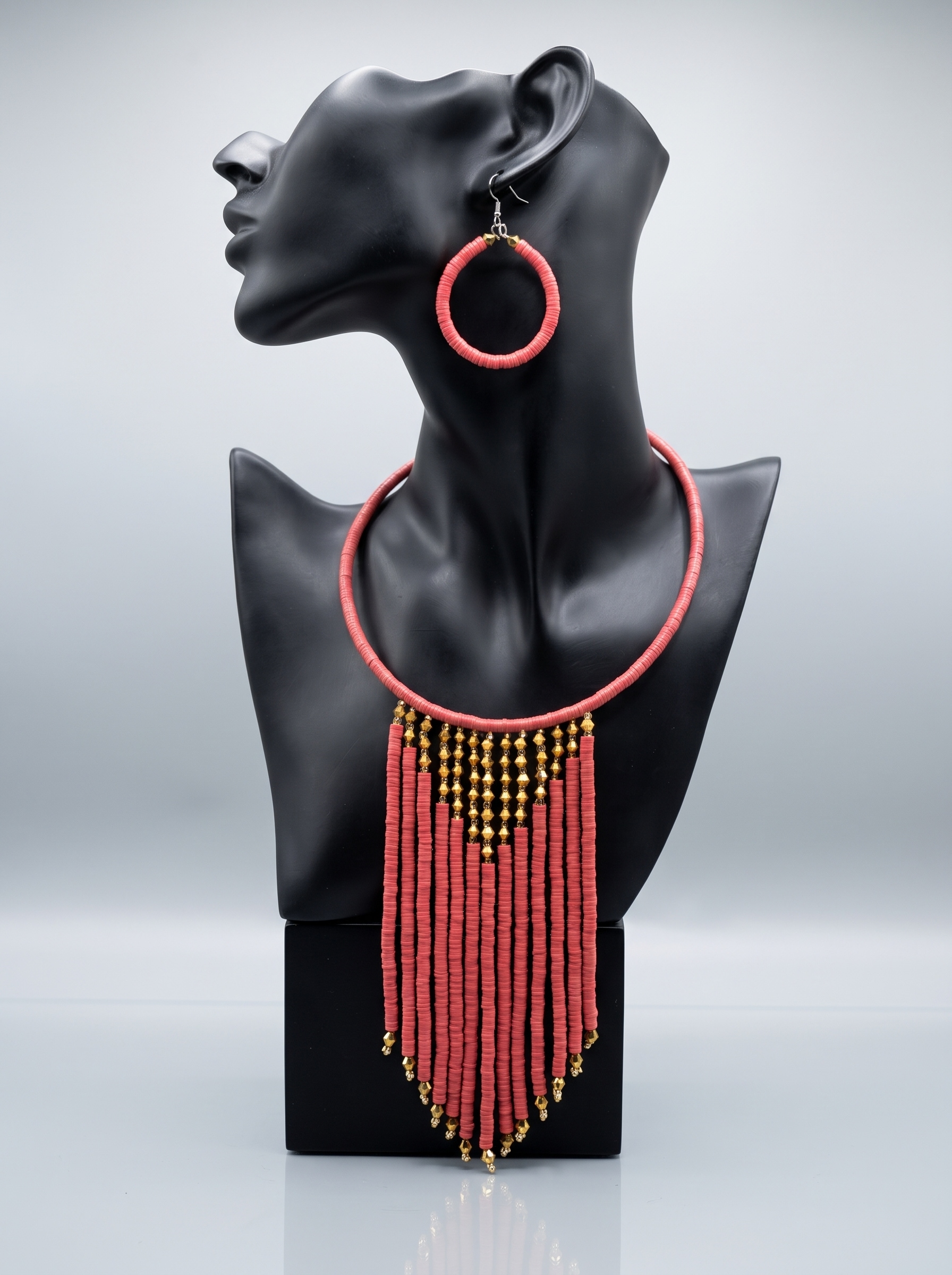 African Jewelry | Vintage Necklace Set | Ezinne