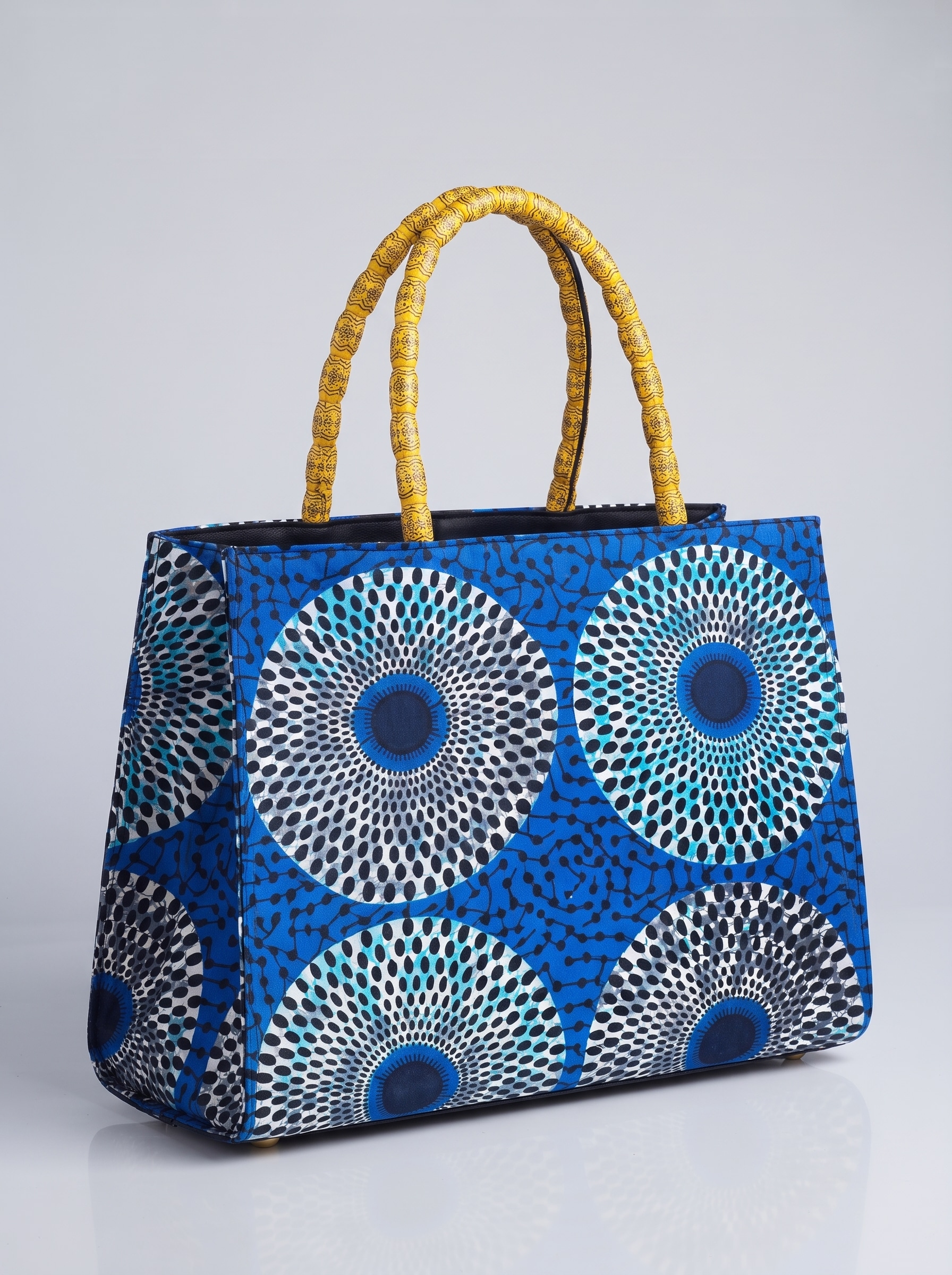Ankara Tote Bag – Hand Made Bag | Top Handle Bag