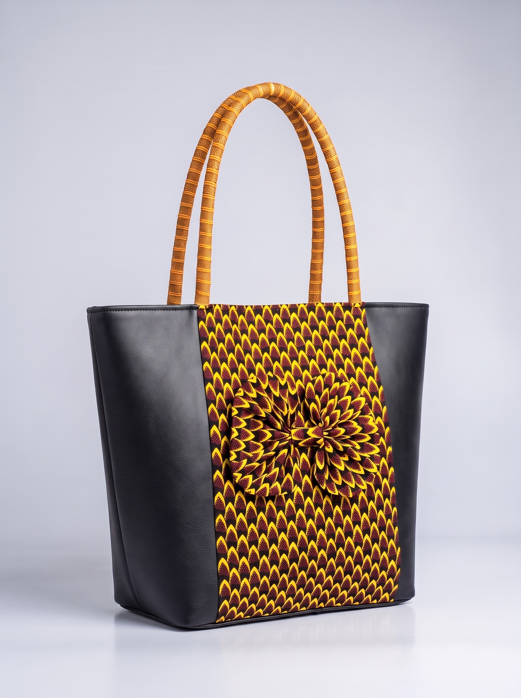 Shoulder Bag – Kente Tote Bag | Sankofa