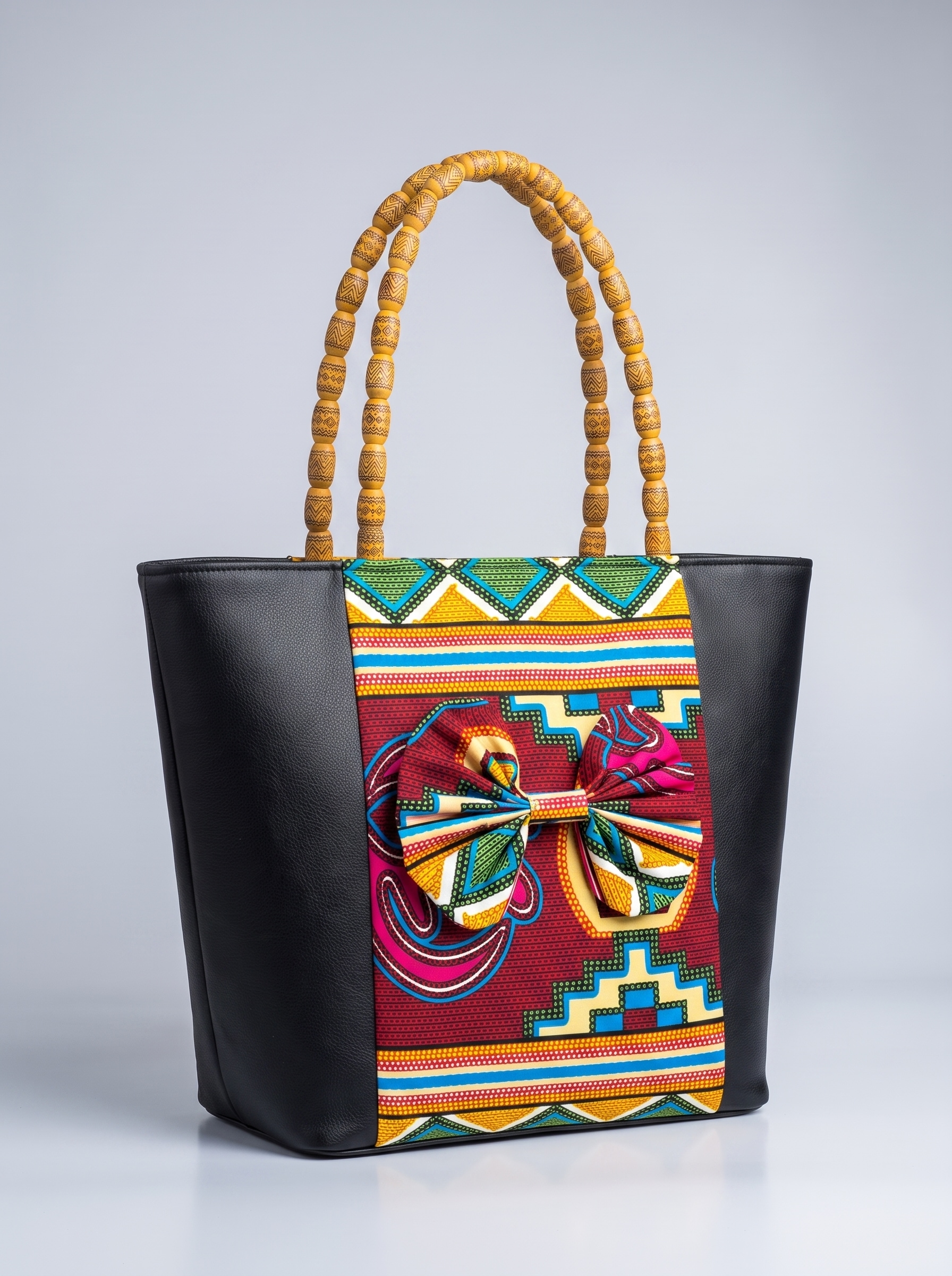 Shoulder Bag – Kente Tote Bag | Akoma