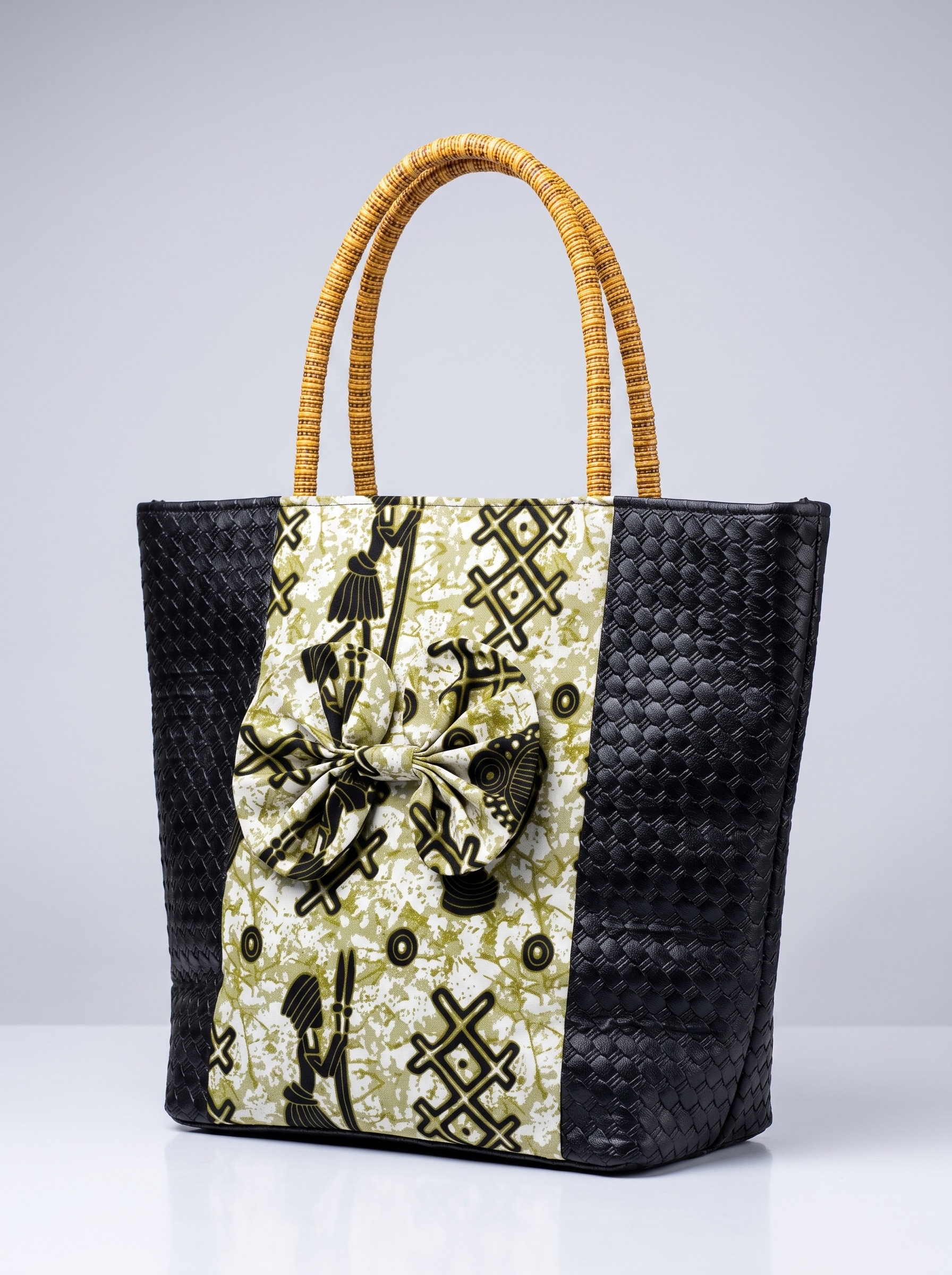 Shoulder Bag – Kente Tote Bag | Nkyinkyim