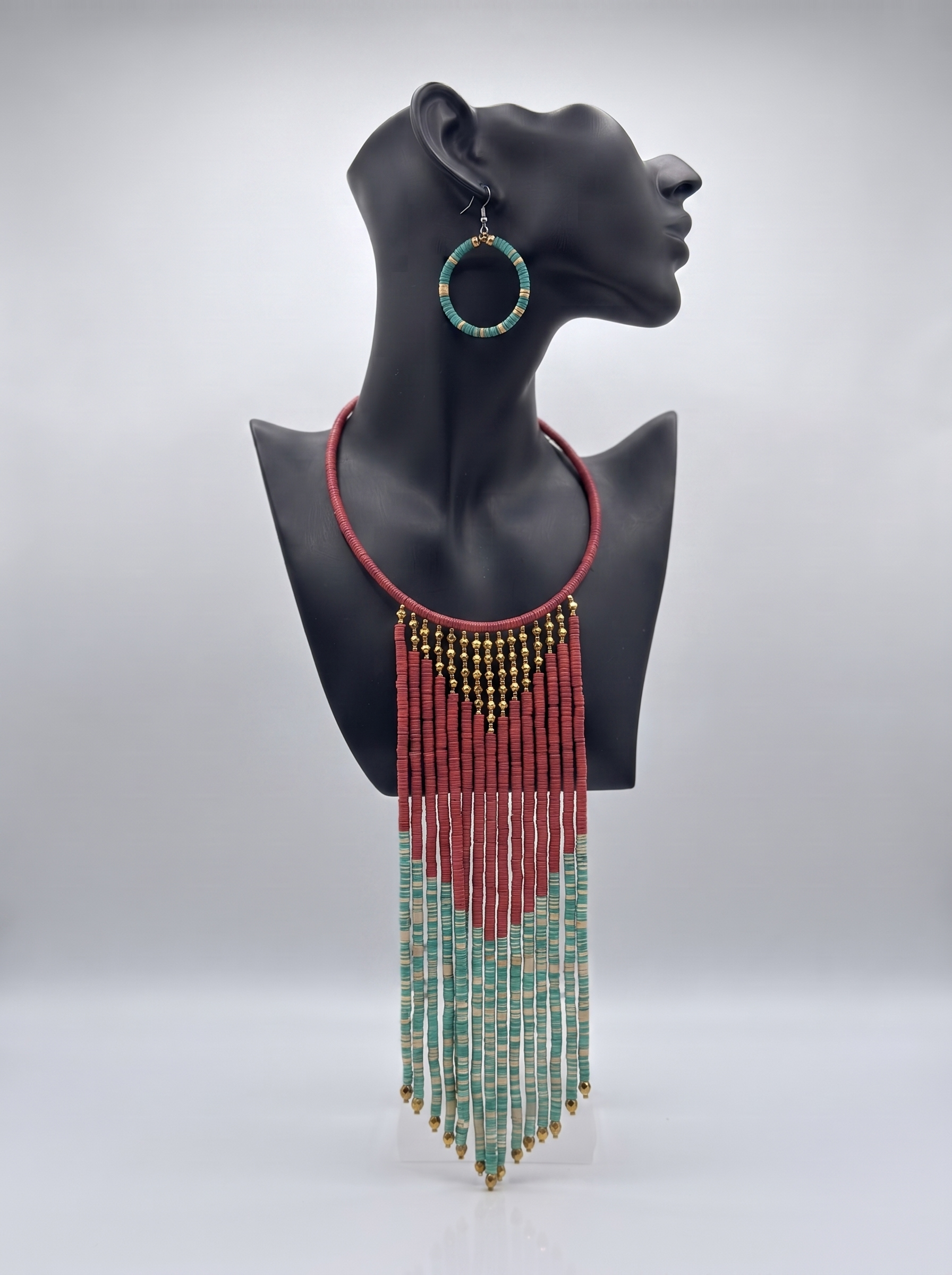 African Jewelry | Vintage Necklace Set | Kosisochukwu