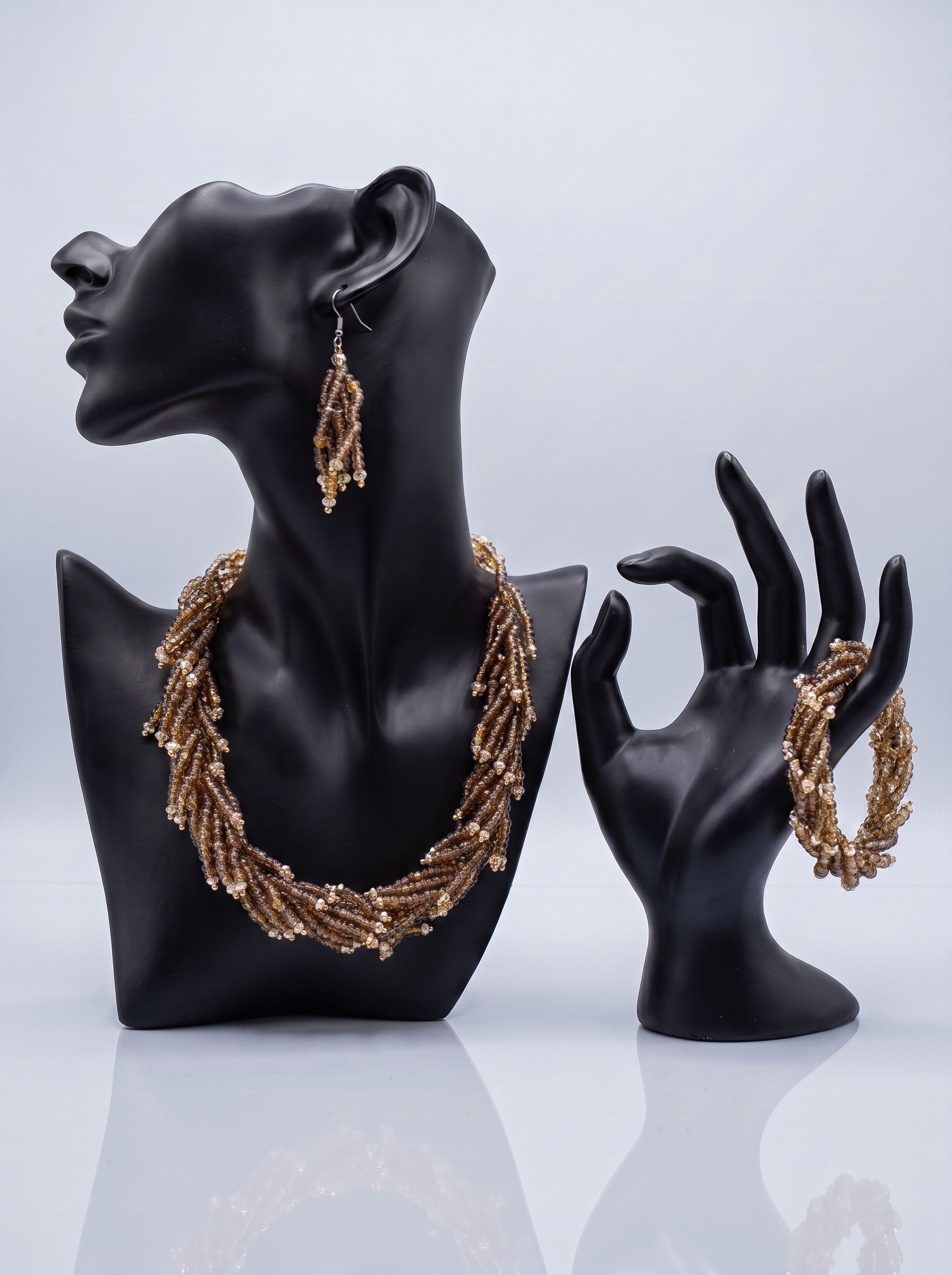 African Jewelry | Vintage Necklace Set | Kukua