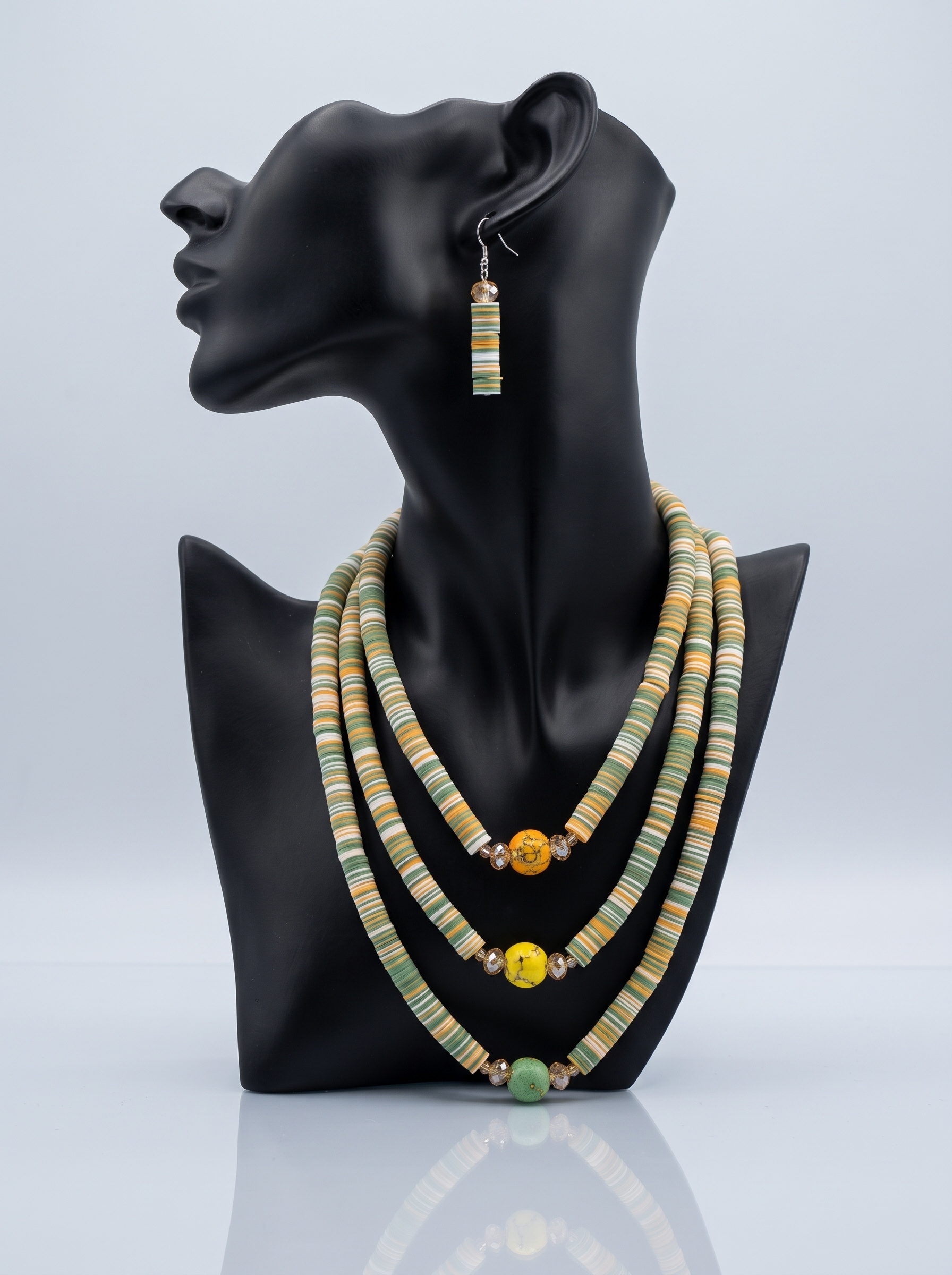 African Jewelry | Vintage Necklace Set | Efiba