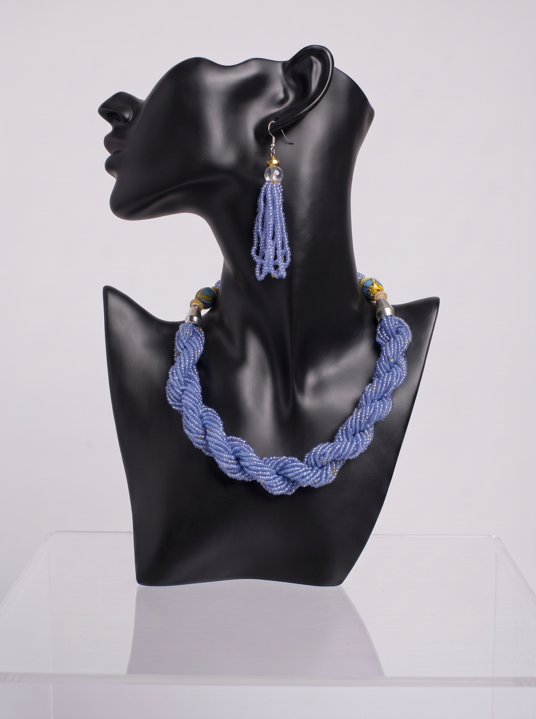 African Jewelry | Vintage Necklace Set | Akpene