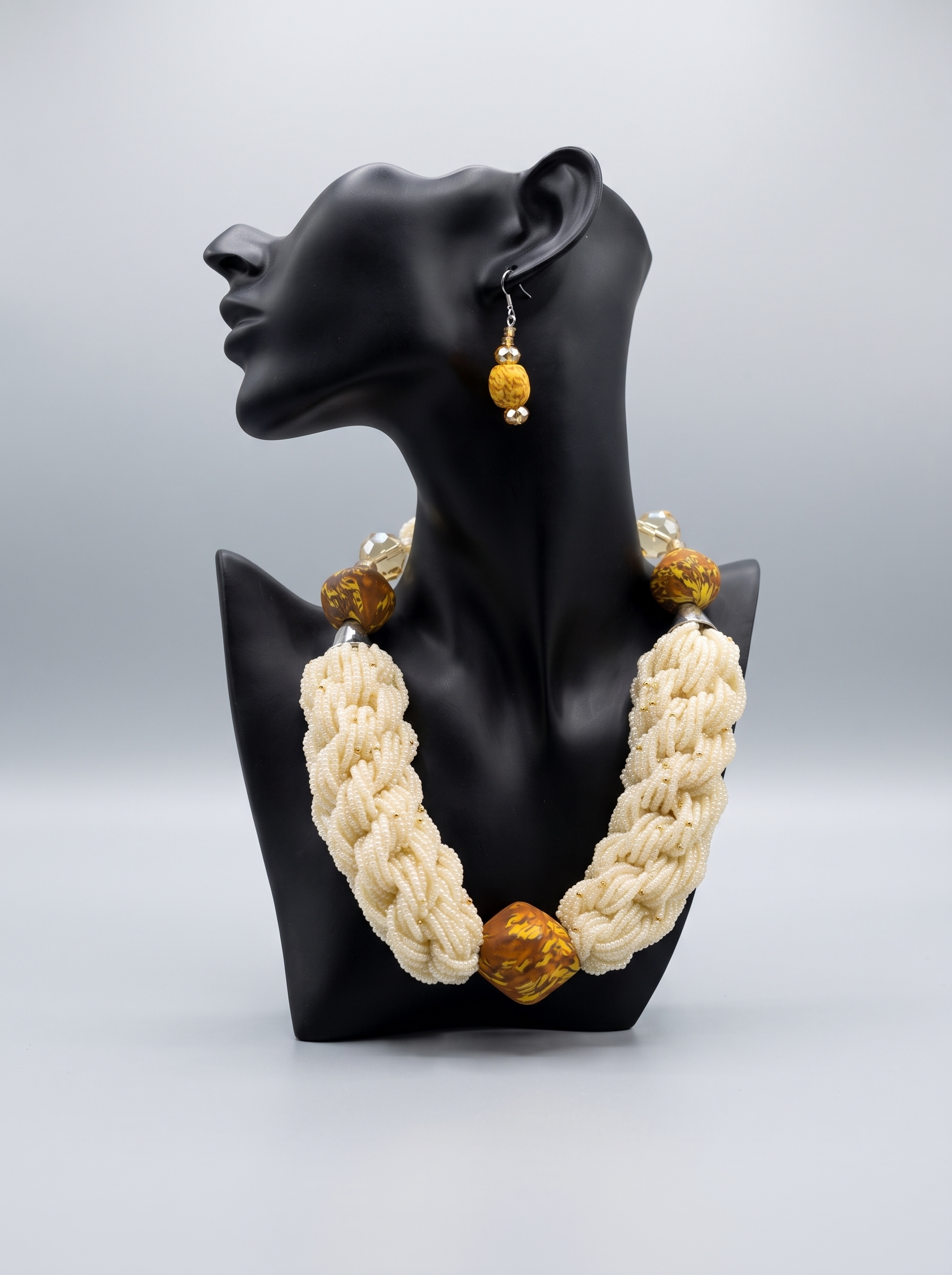 African Jewelry | Vintage Necklace Set | Sitsofe