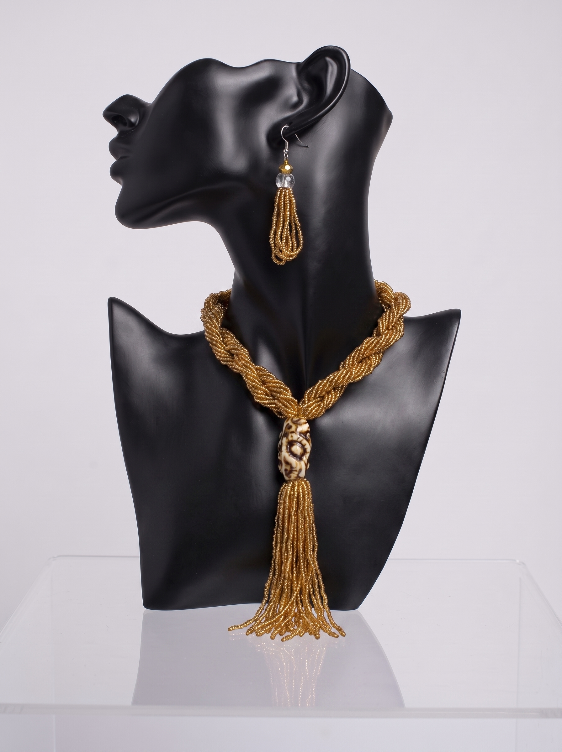 African Jewelry | Vintage Necklace Set | Kekeli