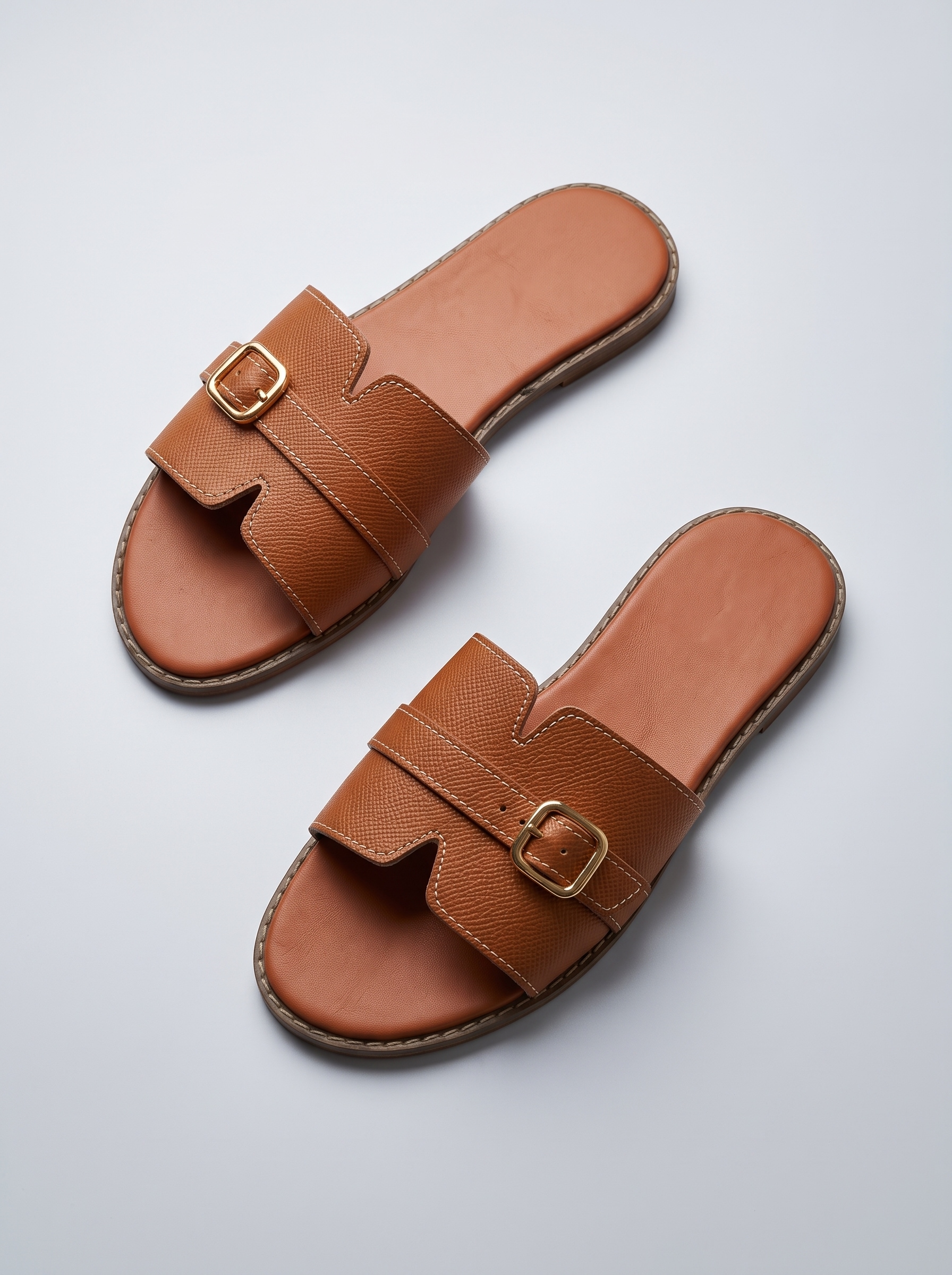 Sandals for Men- Thong Flat Sandal | Black