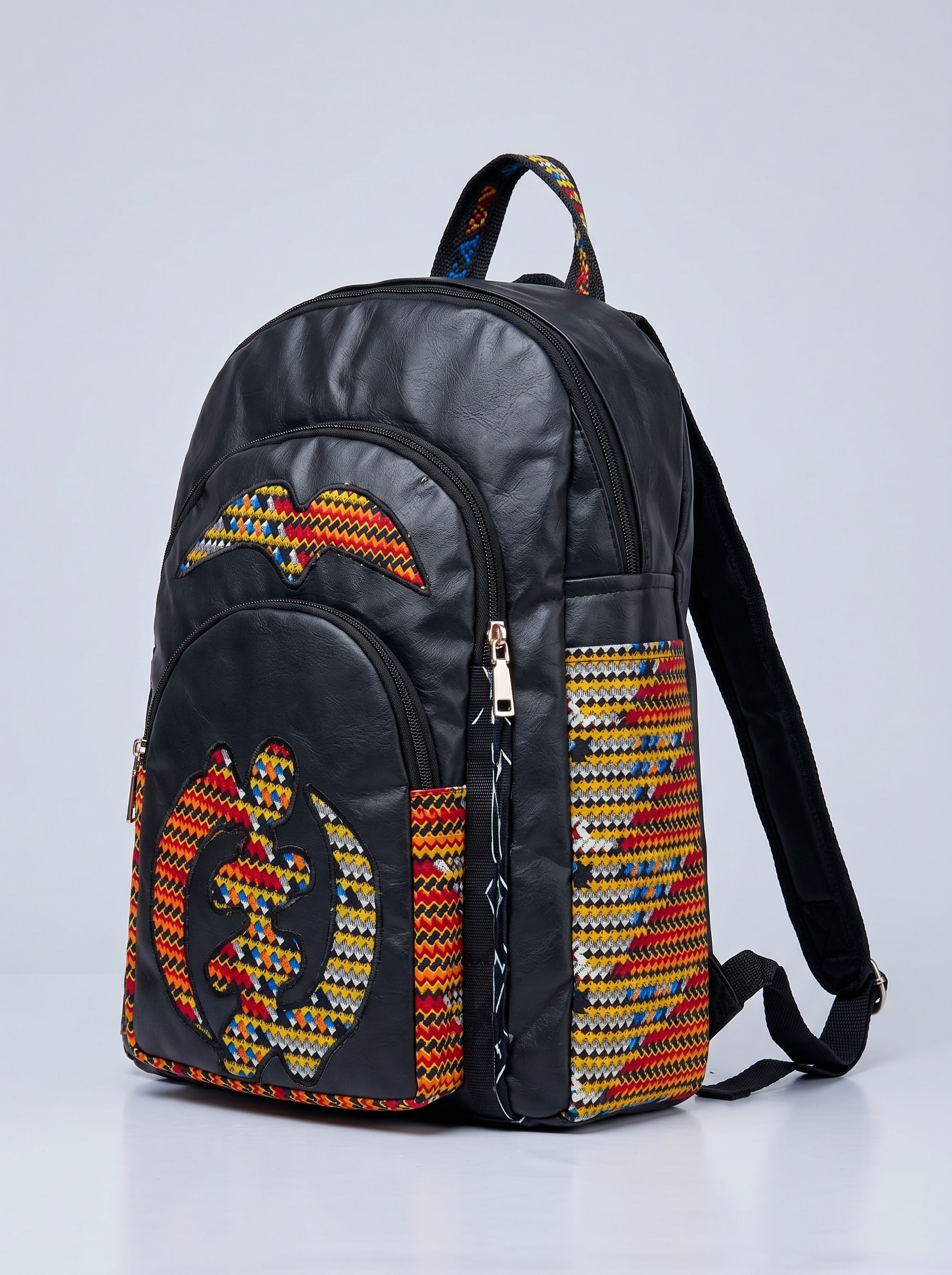 Tribal Print Backpack – Ankara Design | Emaa Da