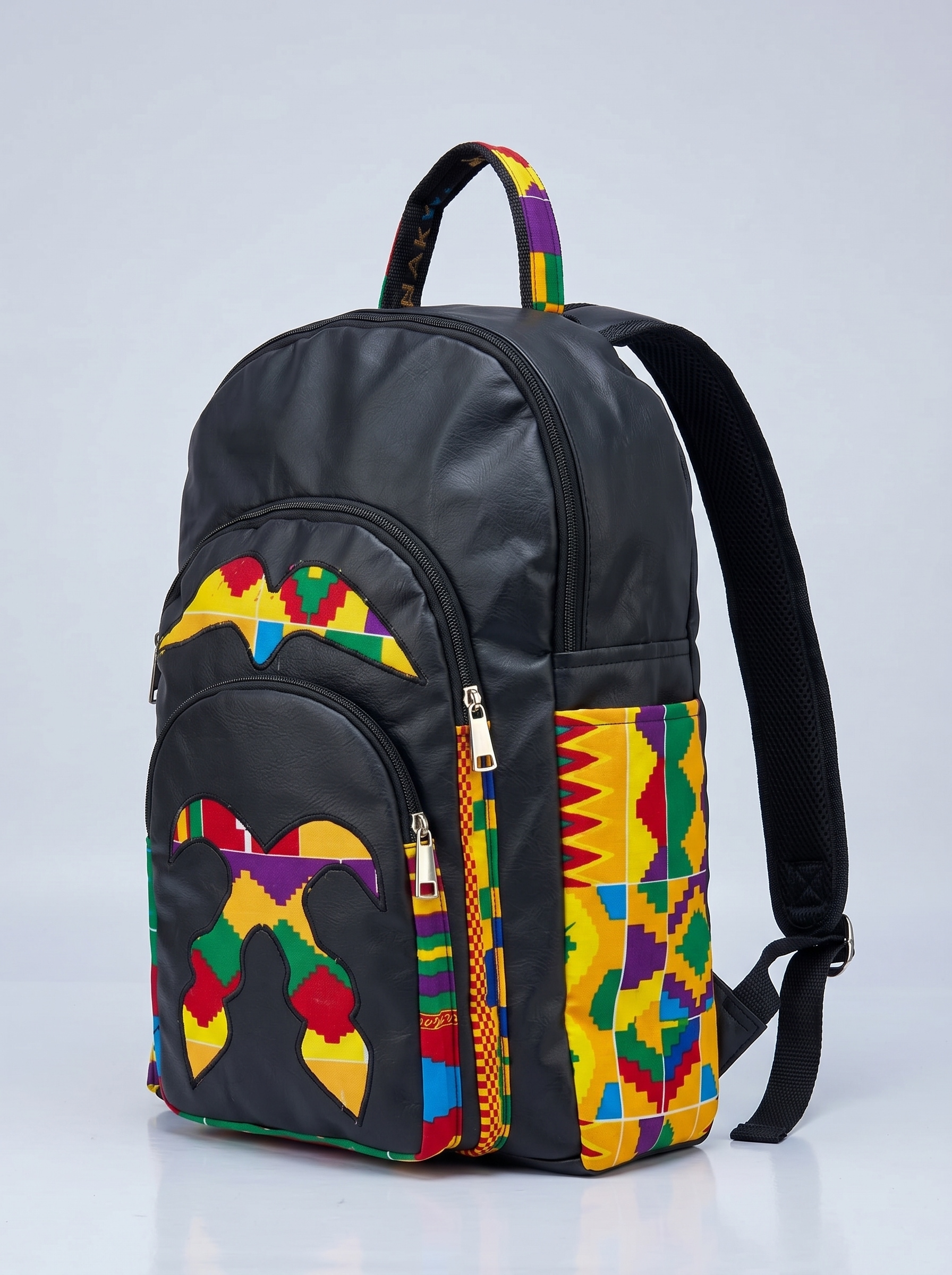 Tribal Print Backpack – Ankara Design | Fathia Fata Nkrumah