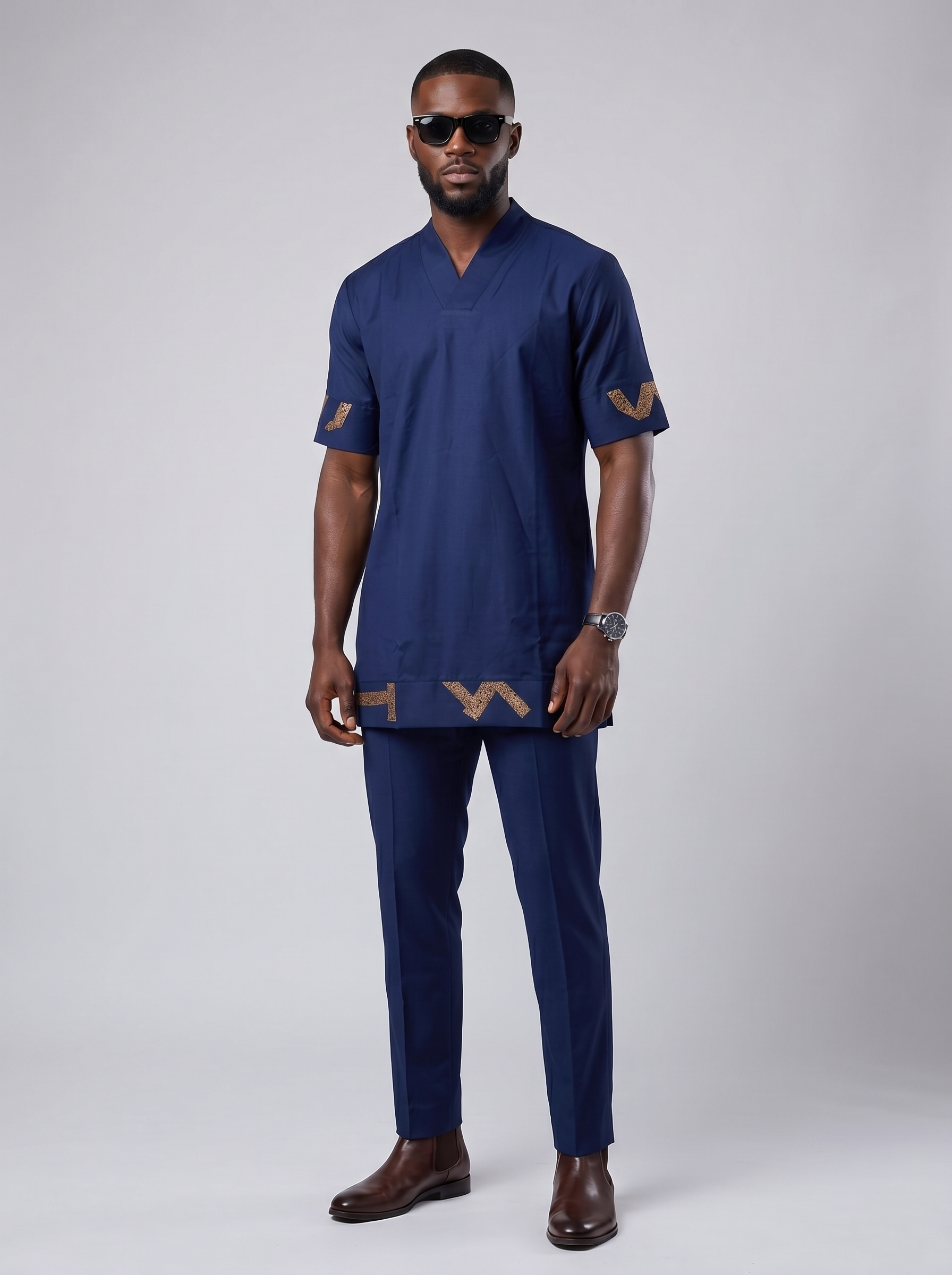 Safari Suit | Men's African Clothing | Saudatu