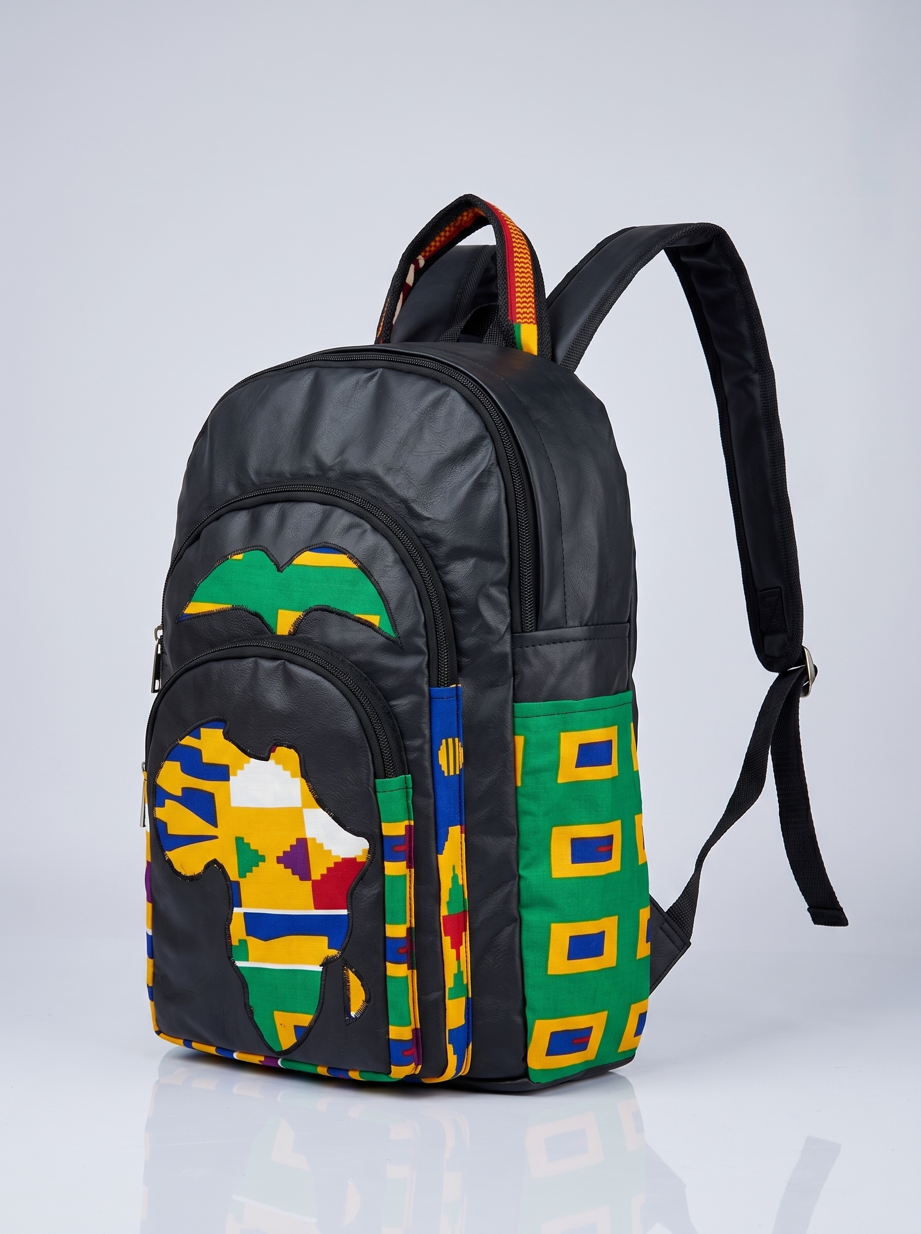 Tribal Print Backpack – Ankara Design | Toku Kra Ne Krobo