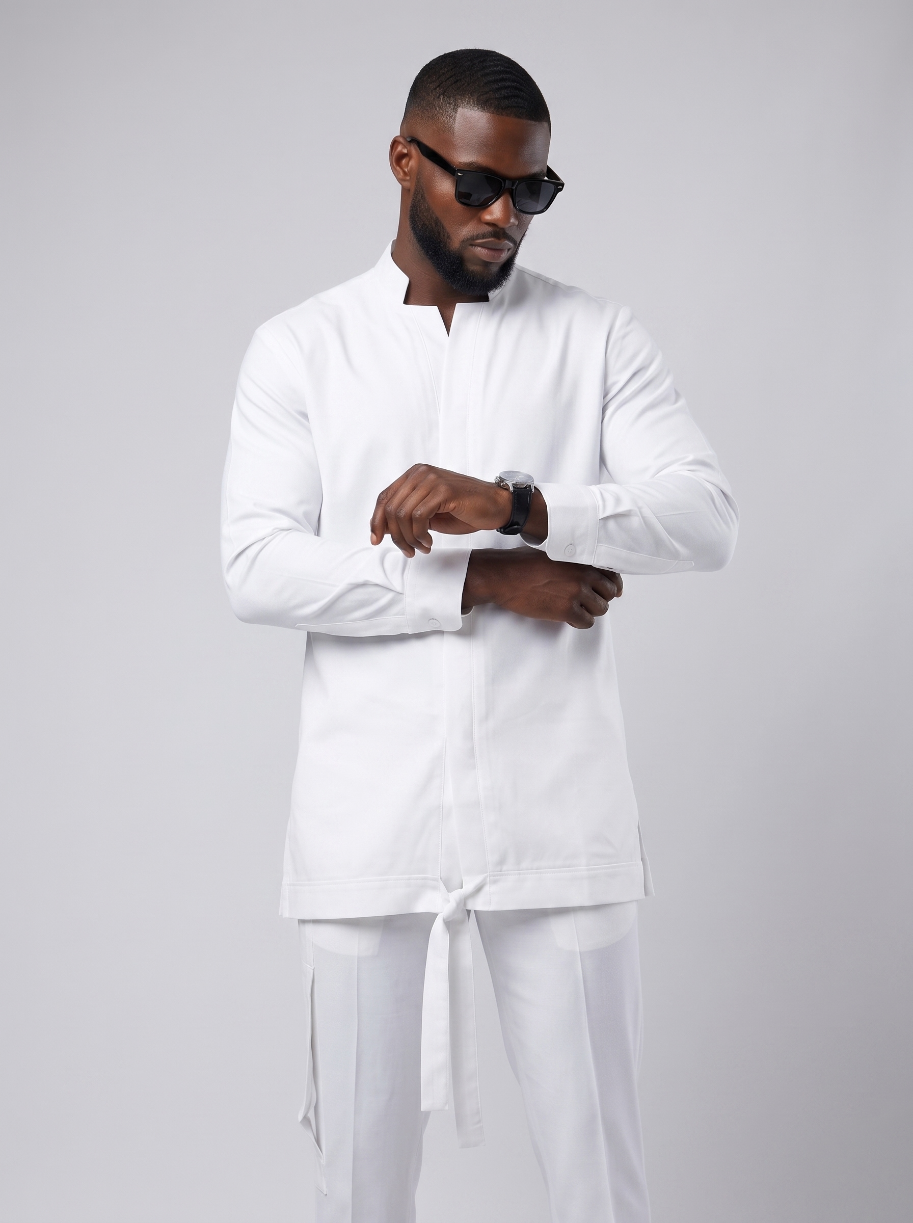 Safari Suit | Men's African Clothing |Rocky WHITE
