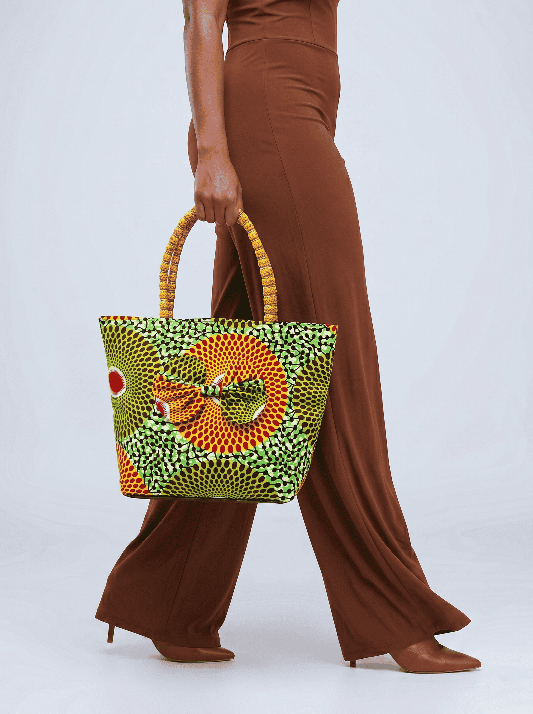 Shoulder Bag – Kente Tote Bag | Bese Saka alternate view