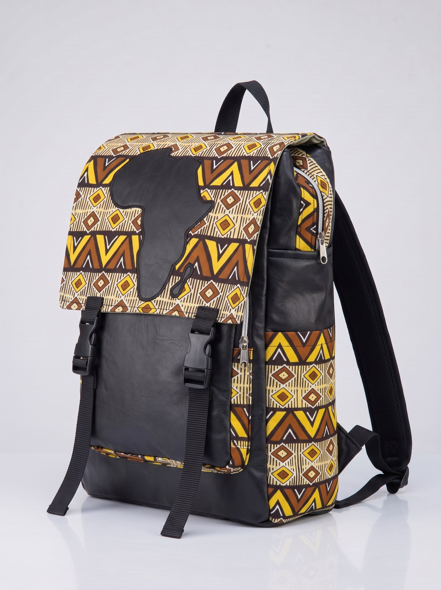 Afrocentric Backpack – Ankara Design | Backpacking Ready
