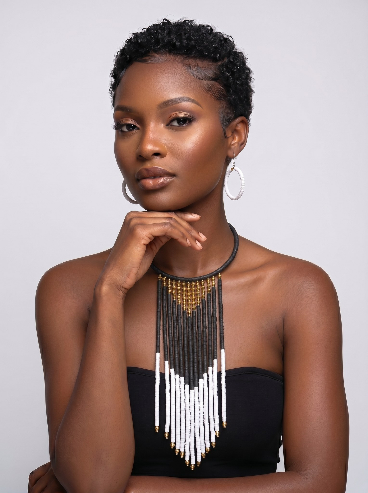 African Jewelry | Vintage Necklace Set | Chiazor alternate view