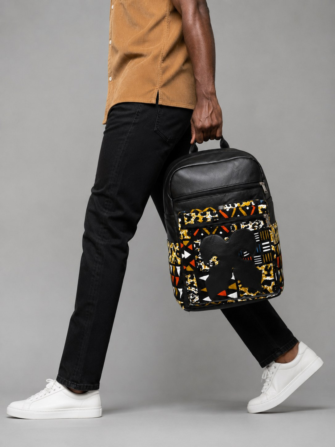 Leather Backpack – Weekend Bag | Duafe alternate view