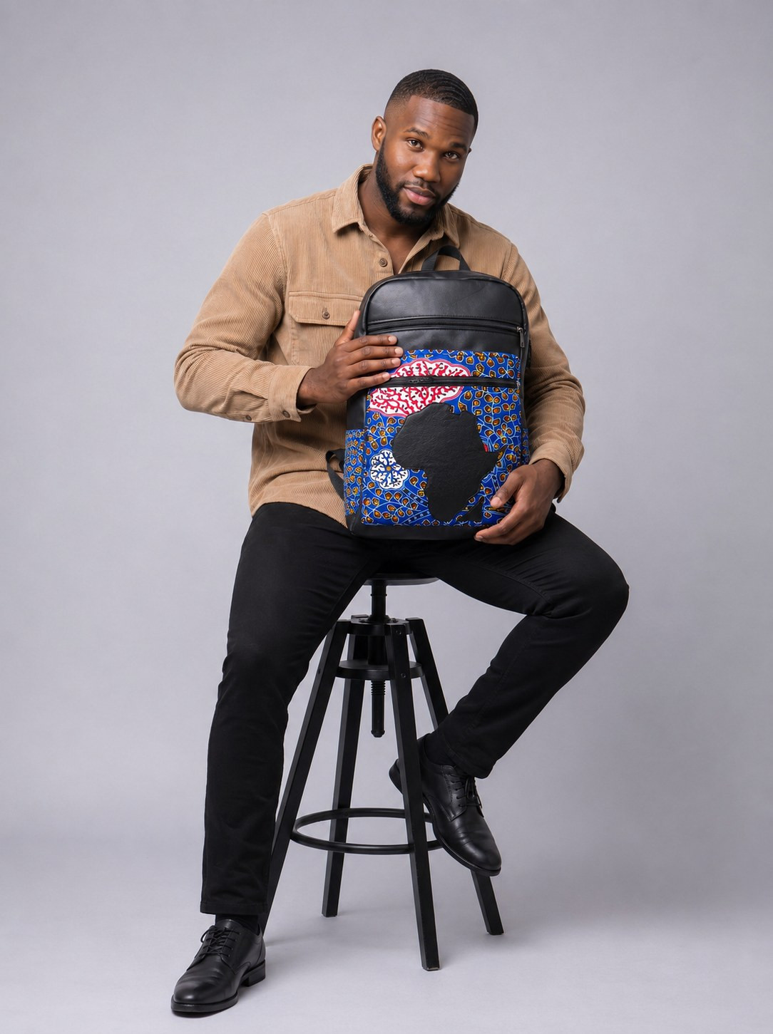 Leather Backpack – School Bag | Nkyinkyim alternate view