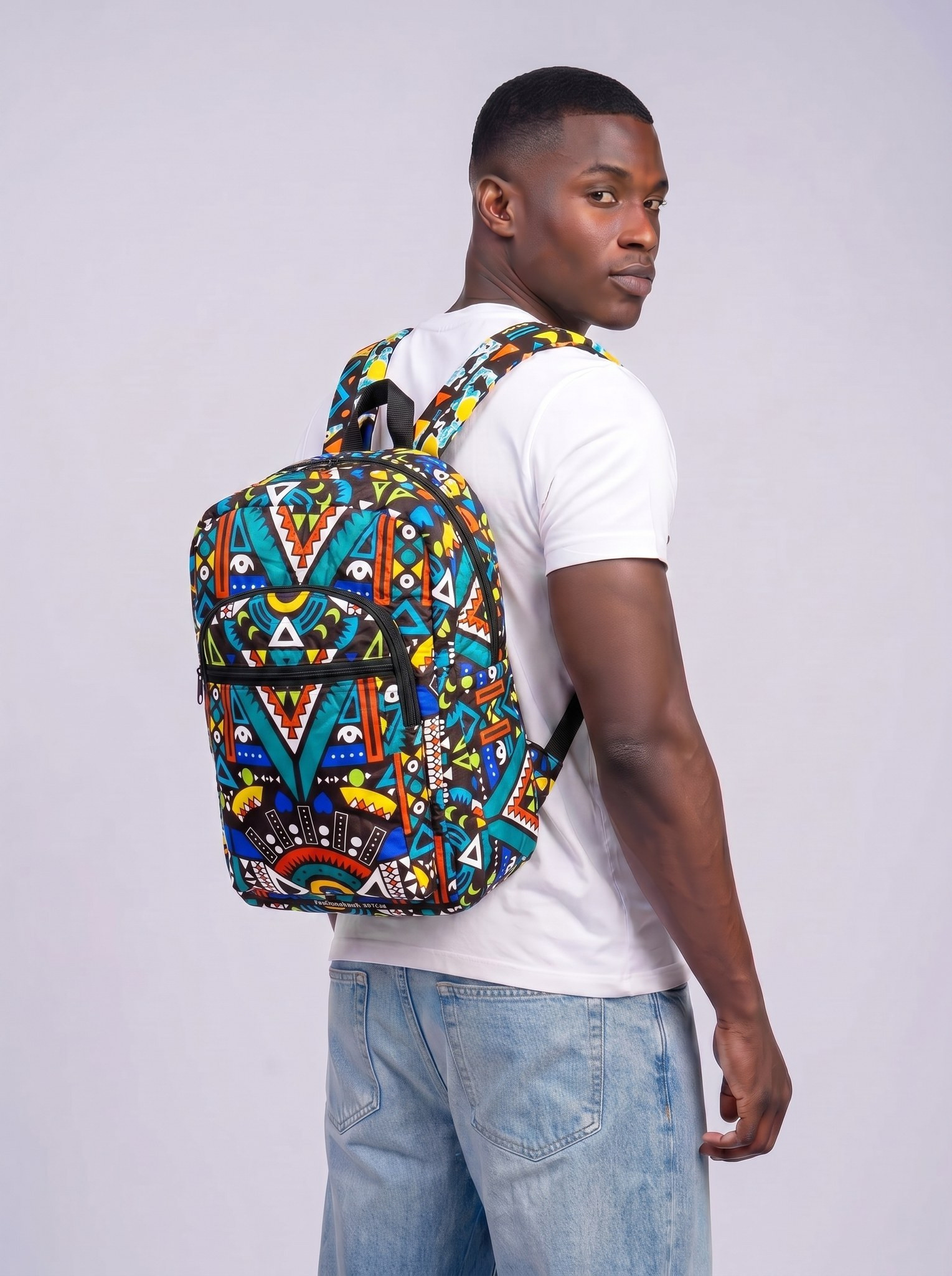 School Backpack – Sankofa alternate view