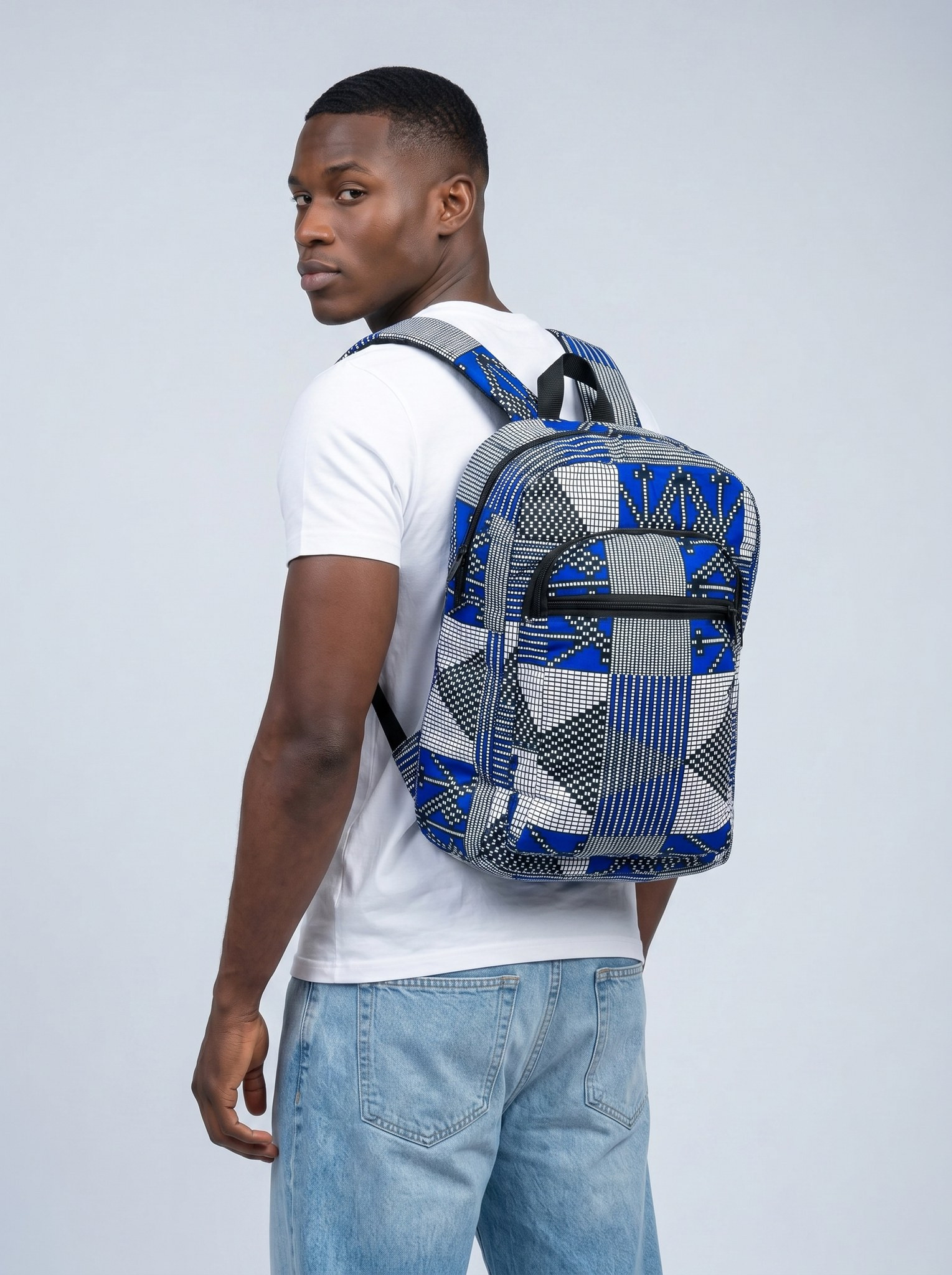School Backpack – Adinkrahene alternate view