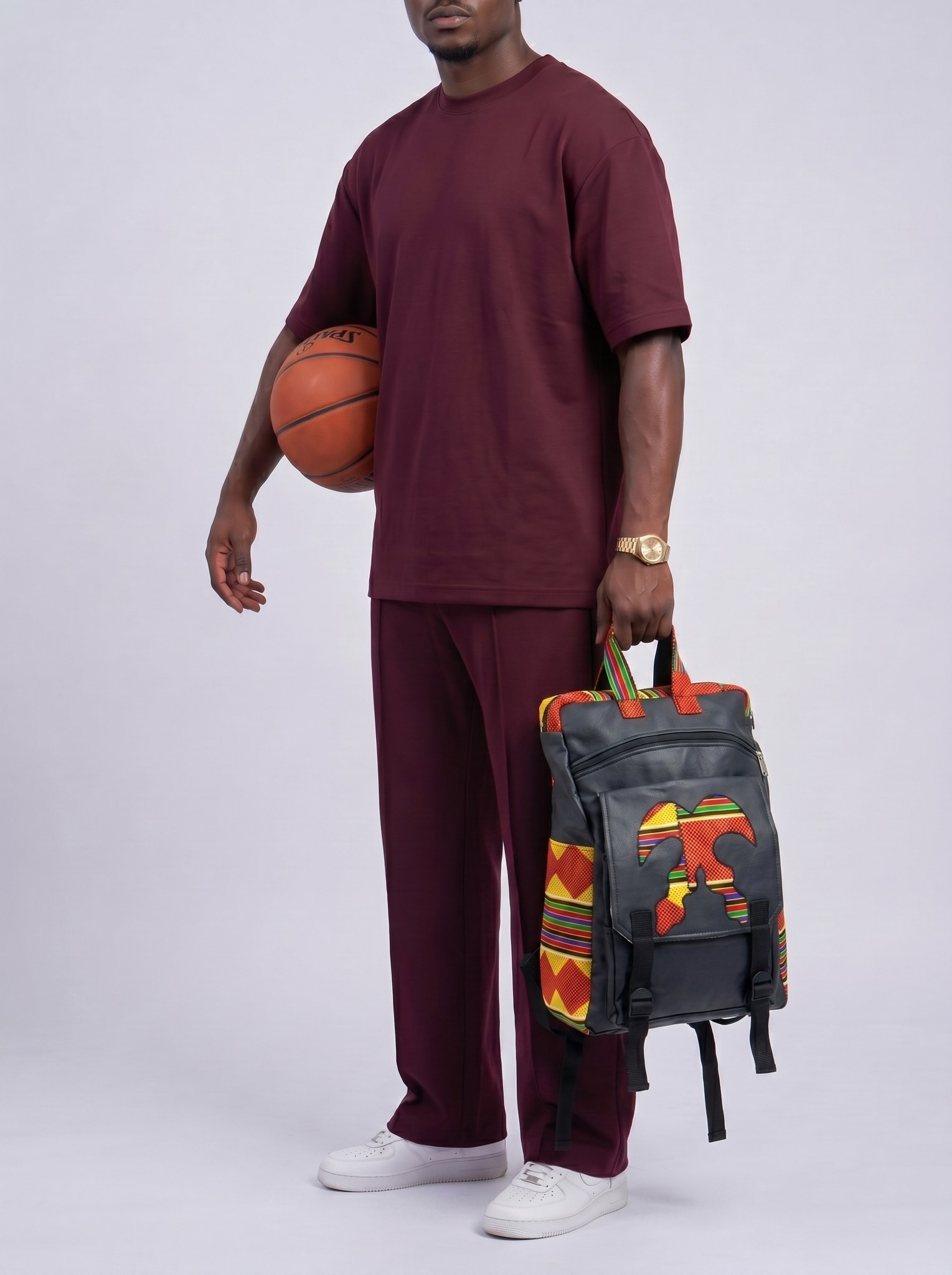 African Backpack – Duafe alternate view